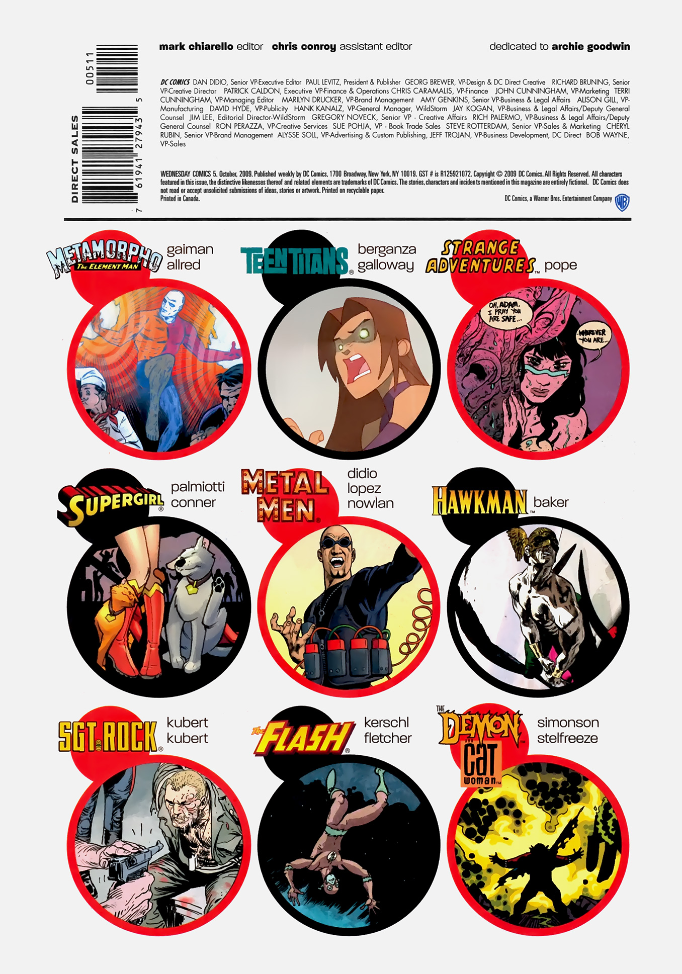 Read online Wednesday Comics comic -  Issue #5 - 18