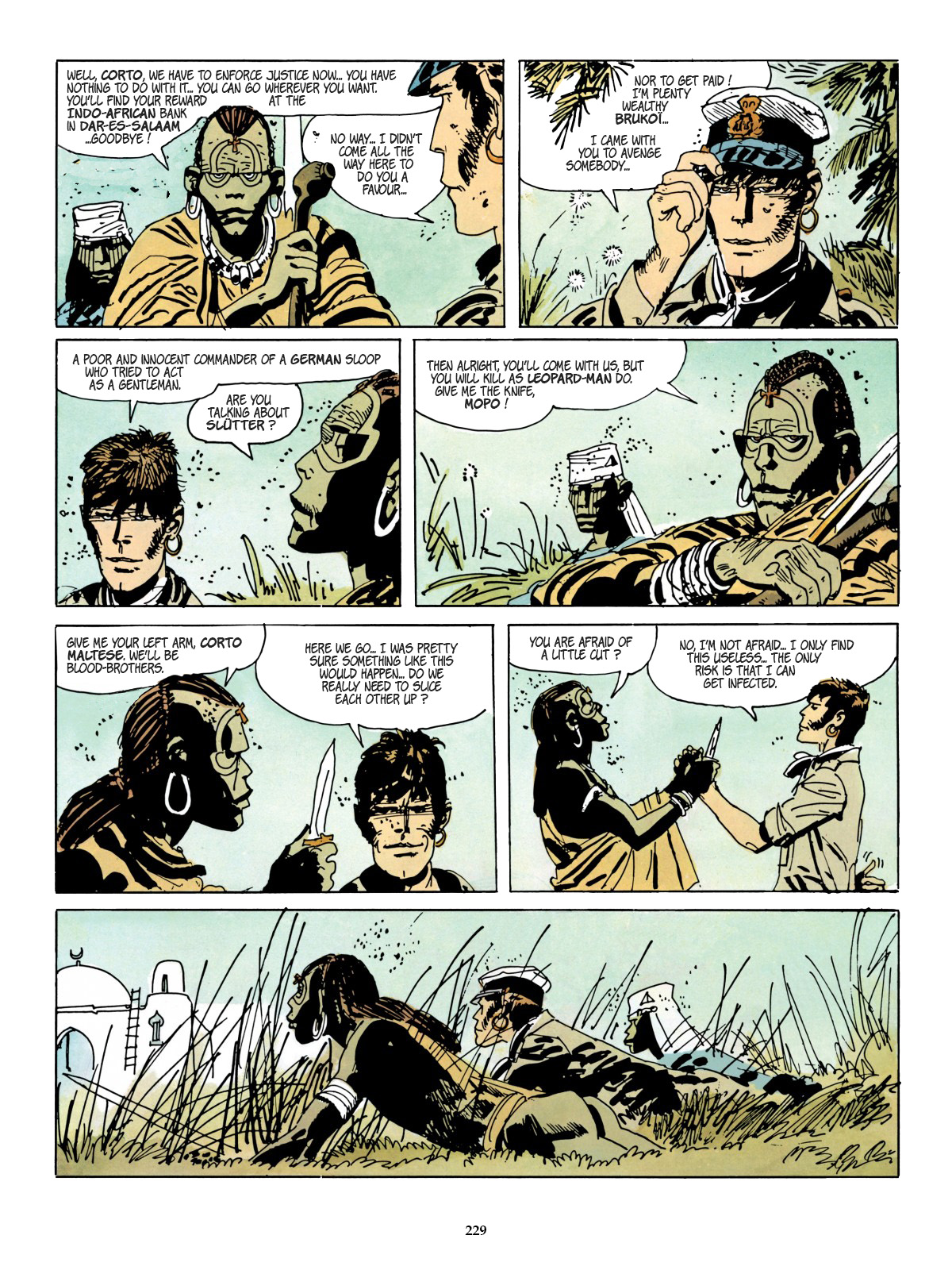 Read online Corto Maltese comic -  Issue # TPB 8 (Part 2) - 91