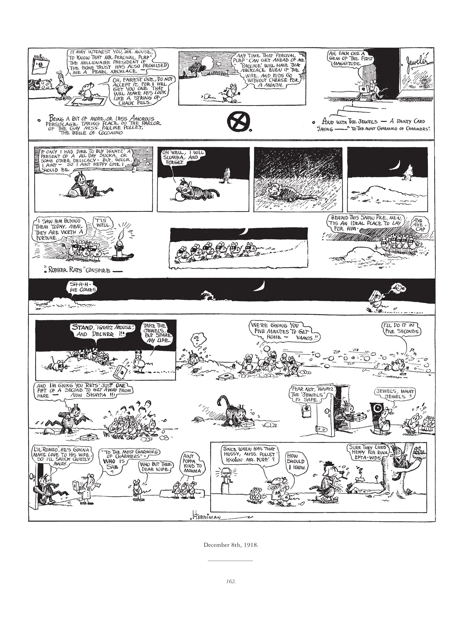 Read online Krazy & Ignatz comic -  Issue # TPB 1 - 162