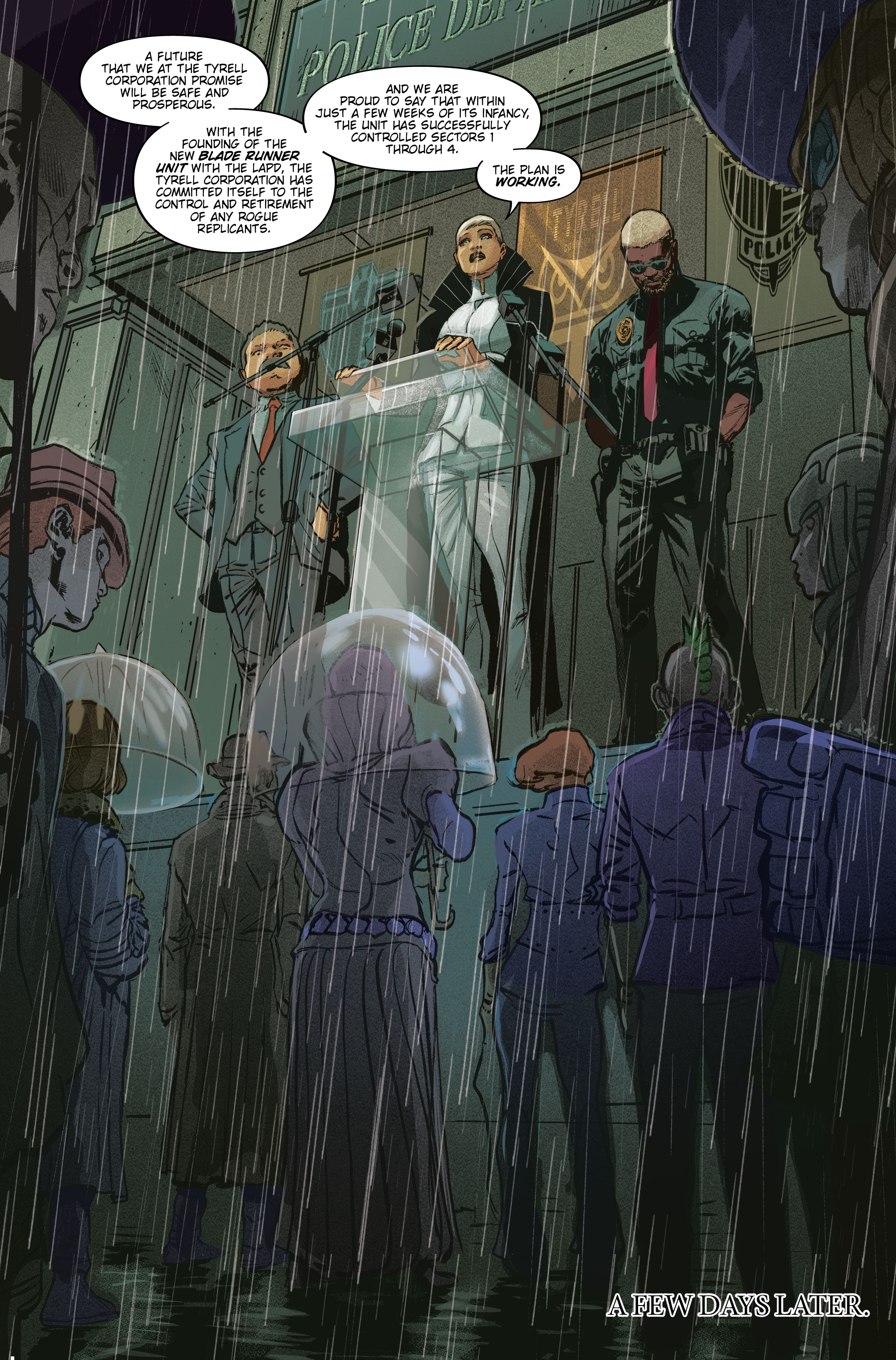 Read online Blade Runner Origins comic -  Issue #12 - 12