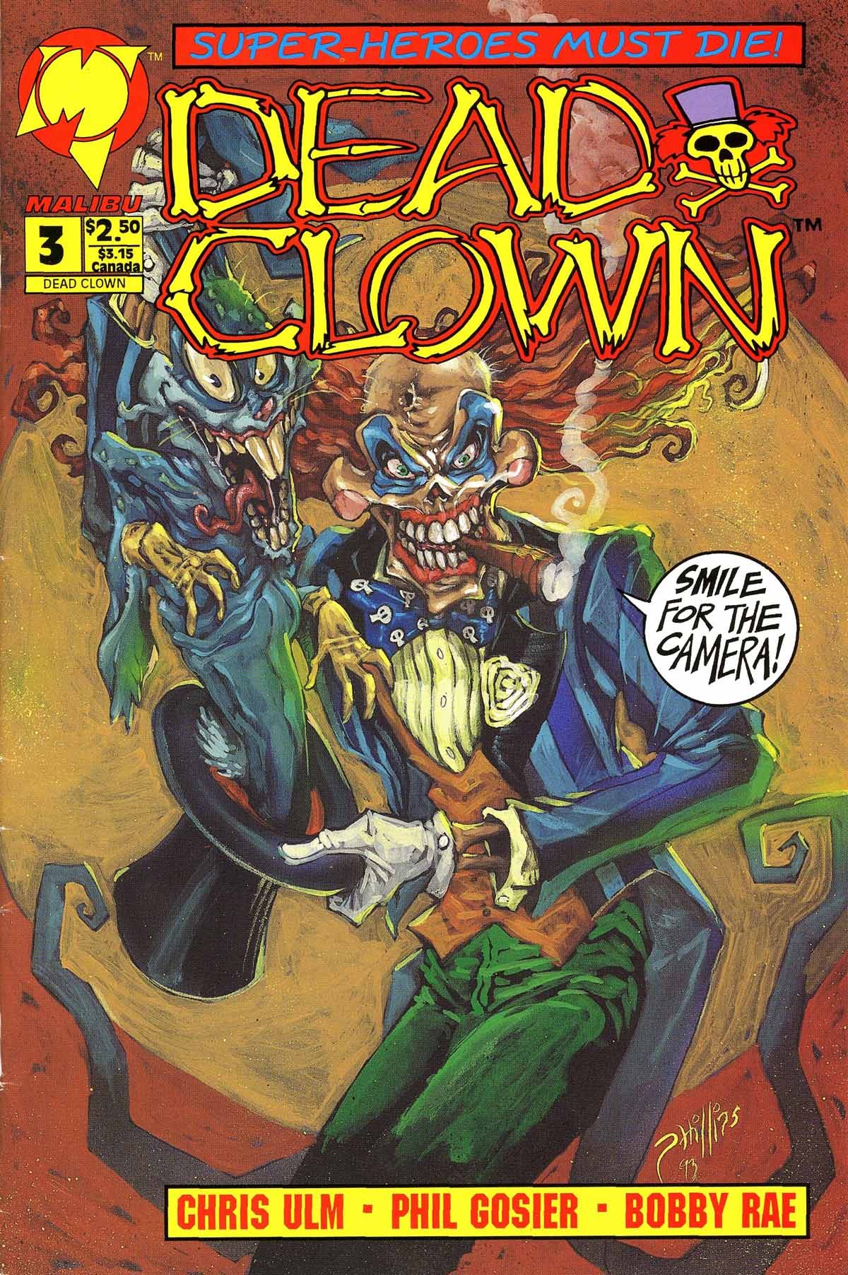 Read online Dead Clown comic -  Issue #3 - 1
