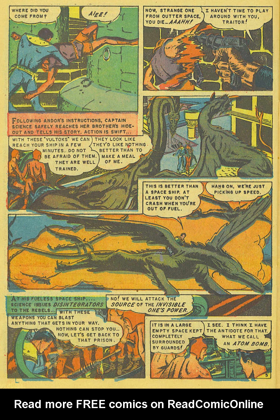 Read online Captain Science comic -  Issue #6 - 21