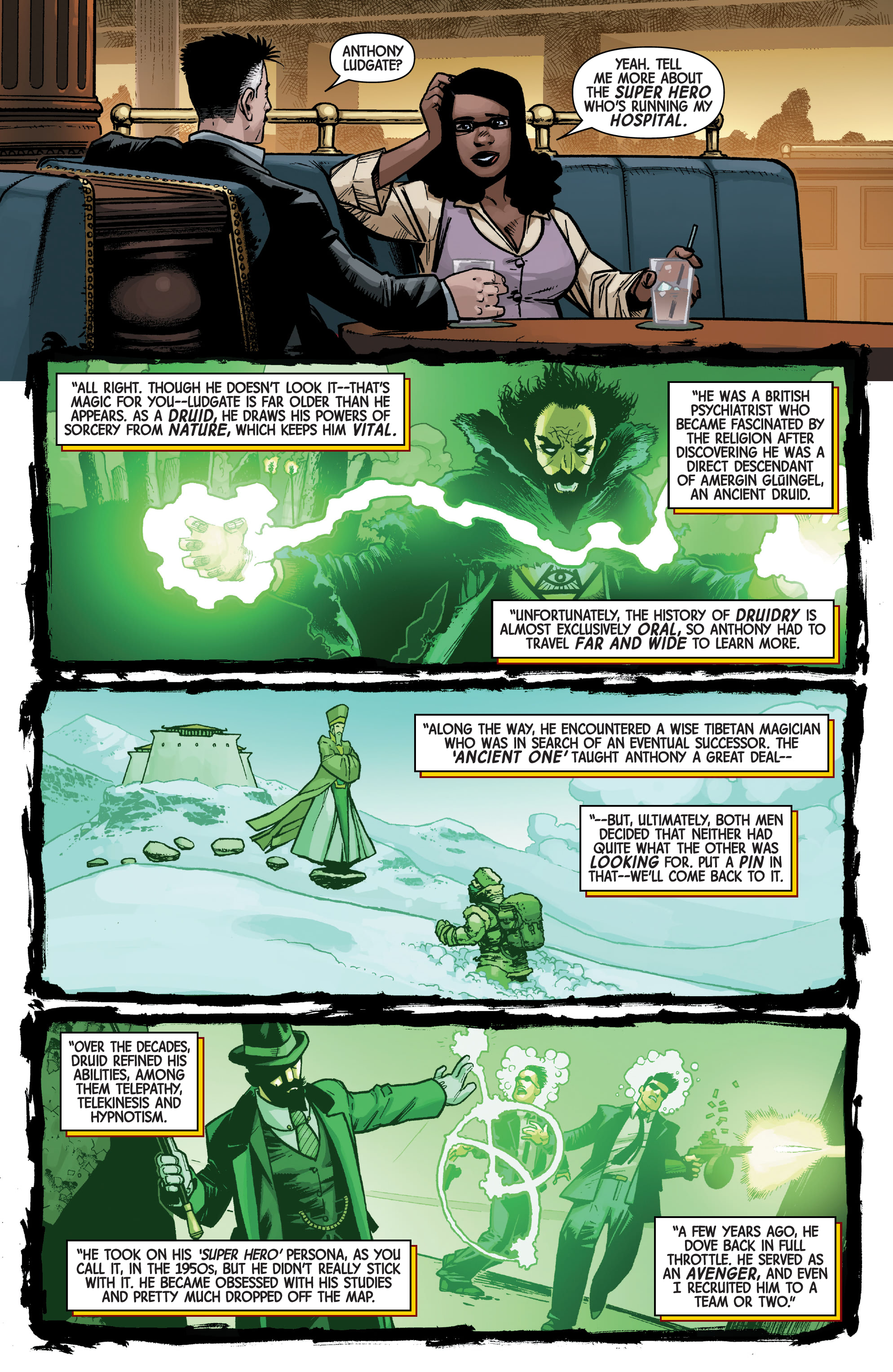 Read online Dr. Strange comic -  Issue #4 - 9