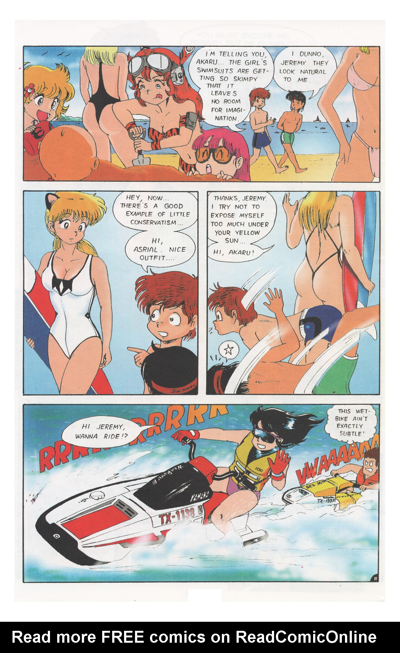 Read online Ninja High School Swimsuit comic -  Issue #2 - 12