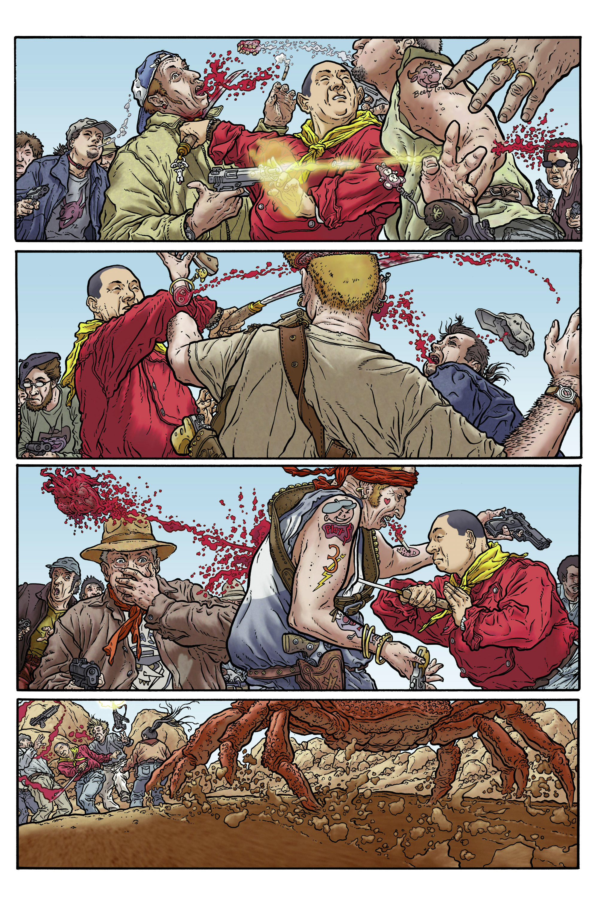 Read online Shaolin Cowboy comic -  Issue #1 - 25