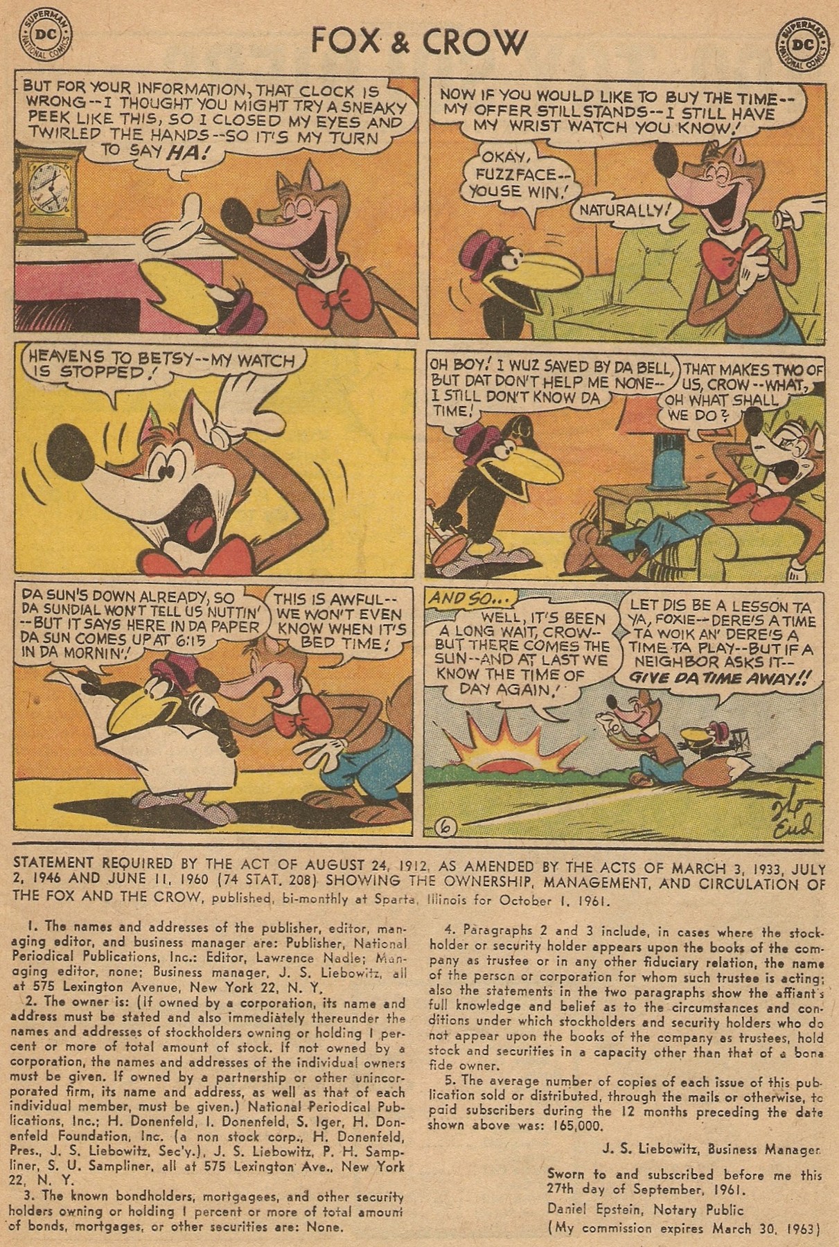 Read online The Fox and the Crow comic -  Issue #72 - 33