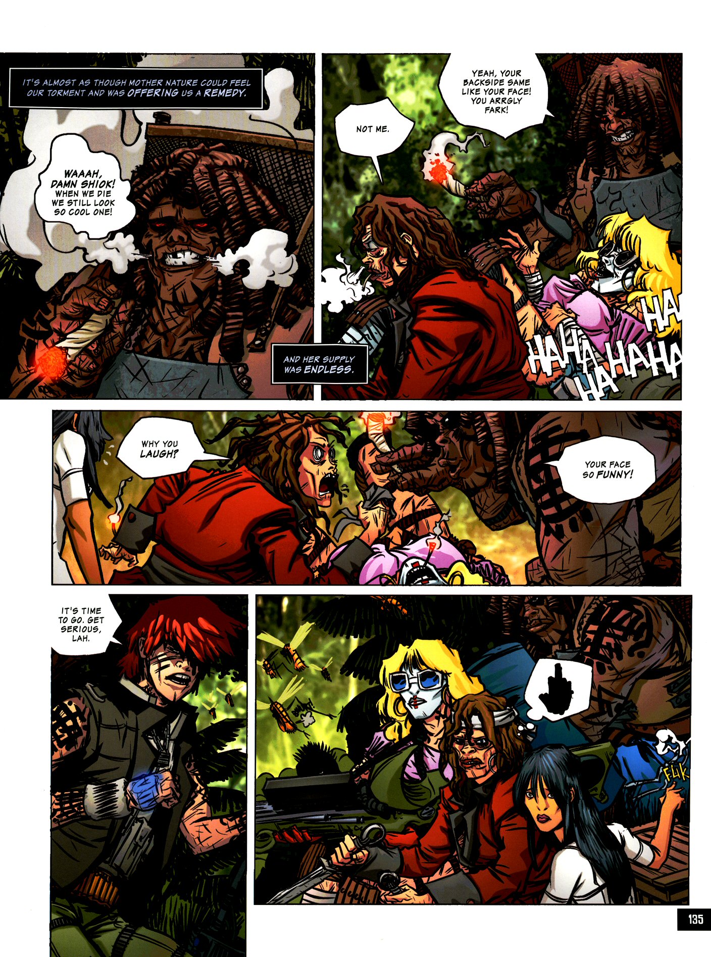 Read online Fluorescent Black comic -  Issue # TPB (Part 2) - 32