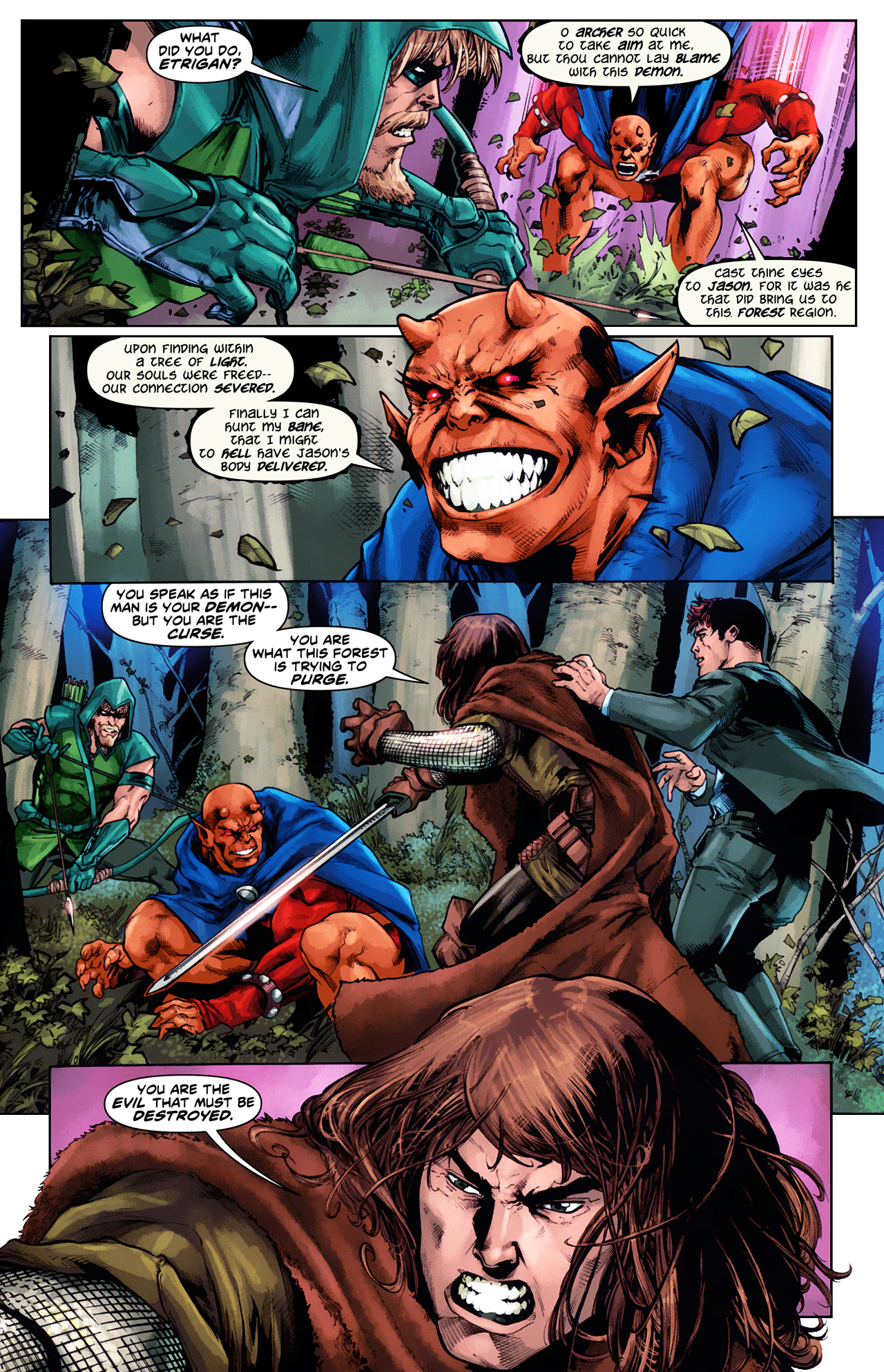 Read online Green Arrow [II] comic -  Issue #8 - 8