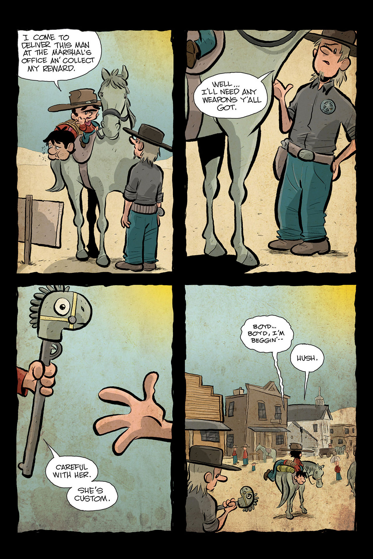Read online Cow Boy comic -  Issue #3 - 4