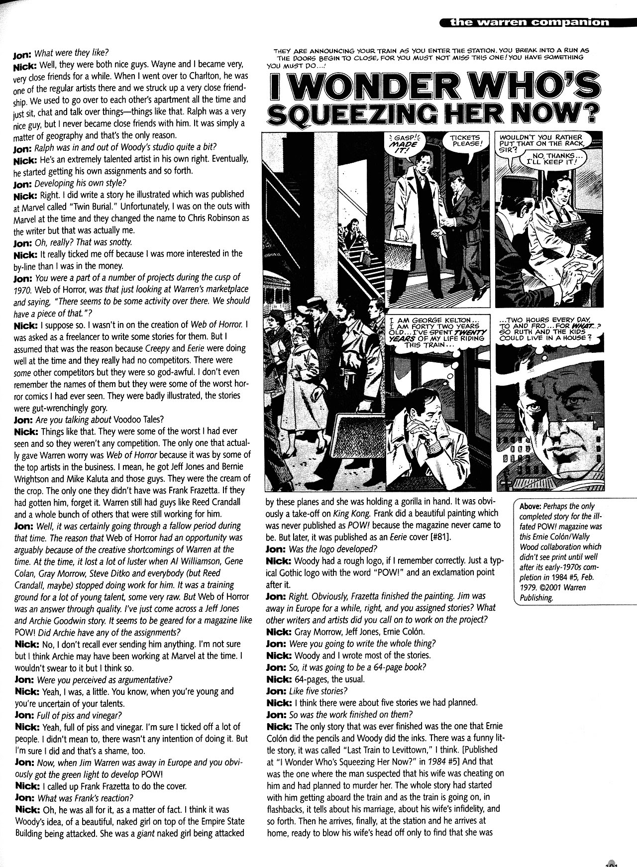 Read online Warren Companion comic -  Issue # TPB (Part 2) - 2