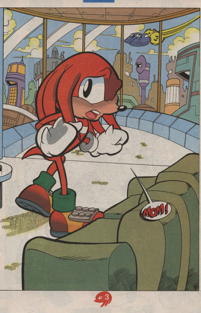 Read online Knuckles the Echidna comic -  Issue #16 - 7