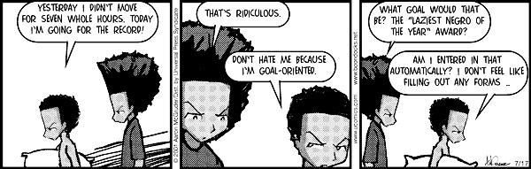 Read online The Boondocks Collection comic -  Issue # Year 2001 - 198