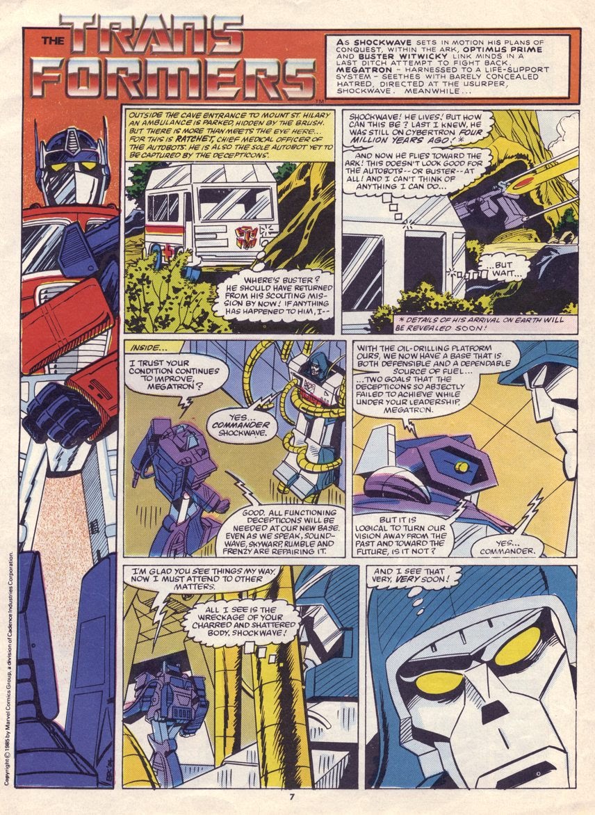 Read online The Transformers (UK) comic -  Issue #25 - 2