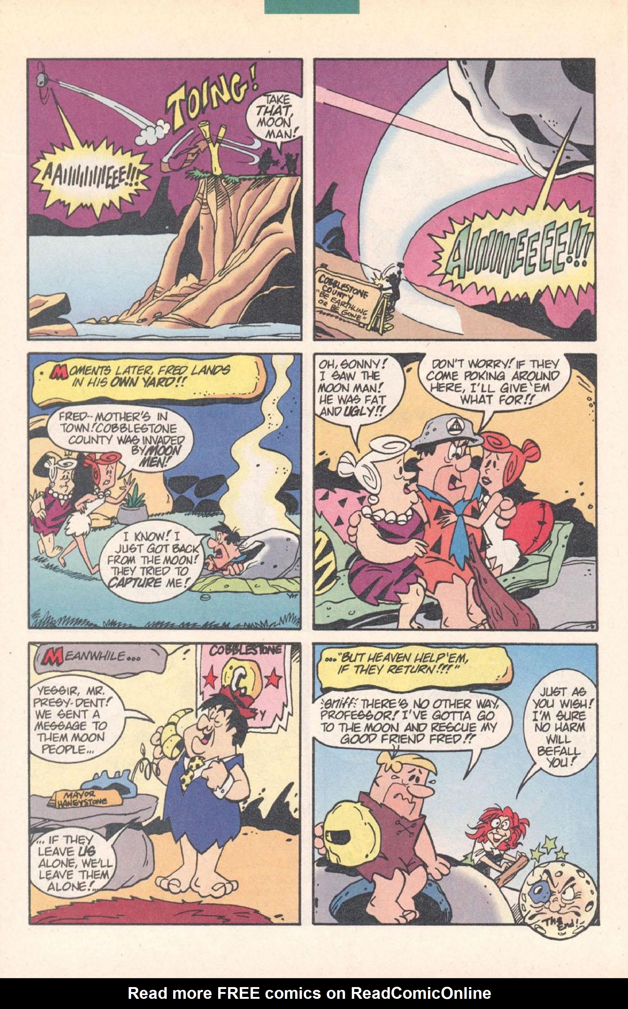 Read online The Flintstones (1995) comic -  Issue #9 - 10