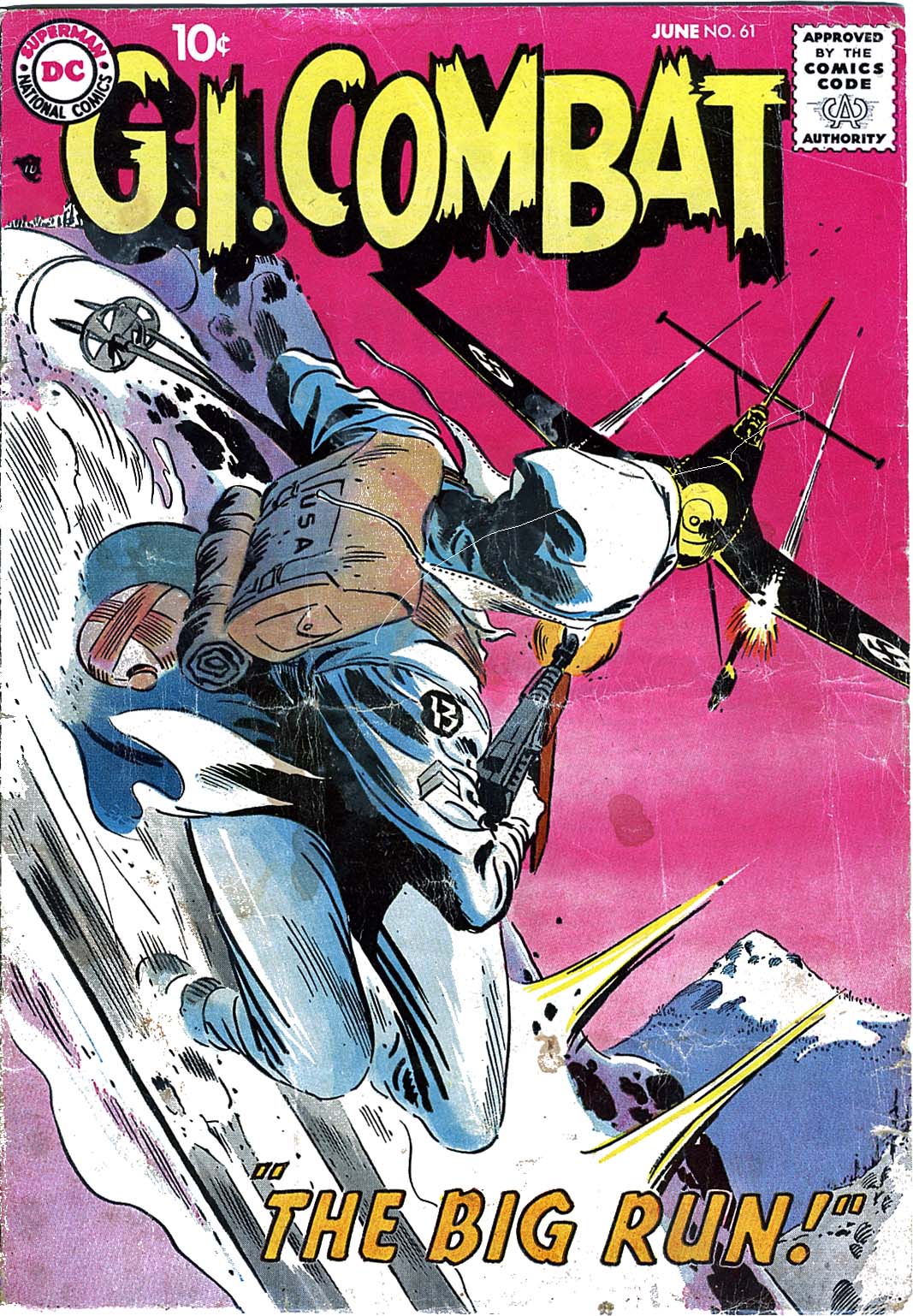 Read online G.I. Combat (1952) comic -  Issue #61 - 1