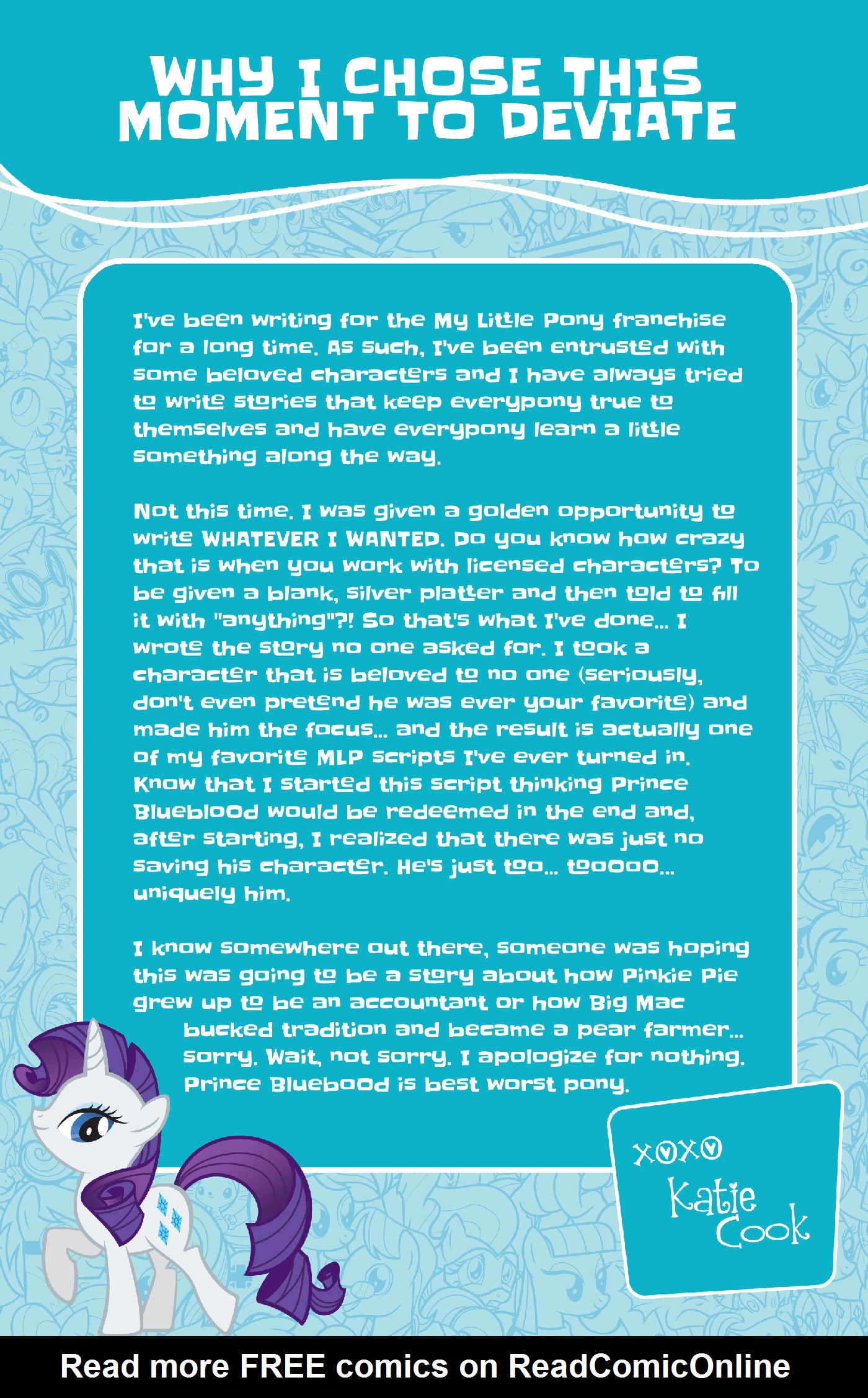 Read online My Little Pony: Deviations comic -  Issue # Full - 28