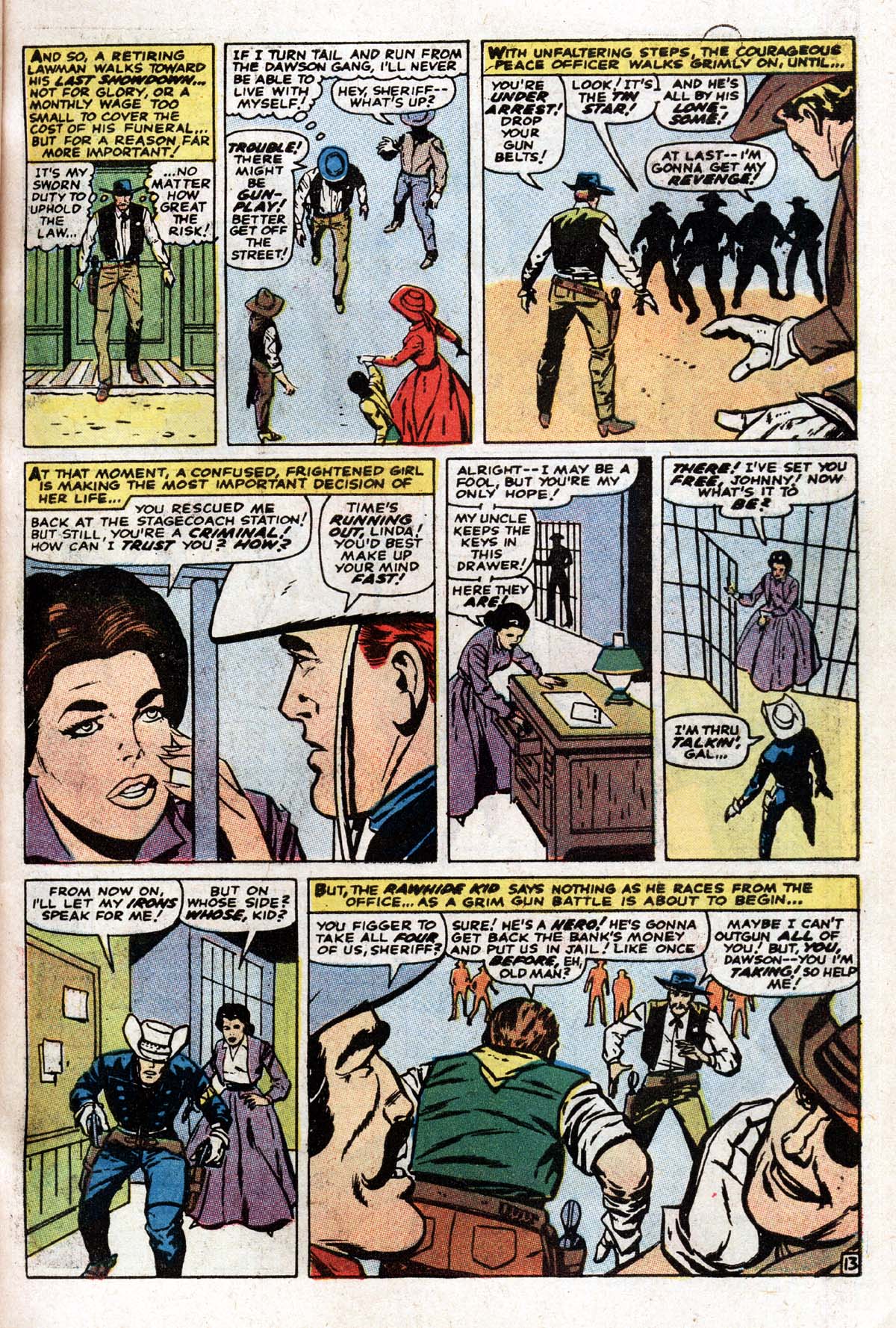 Read online The Mighty Marvel Western comic -  Issue #9 - 14