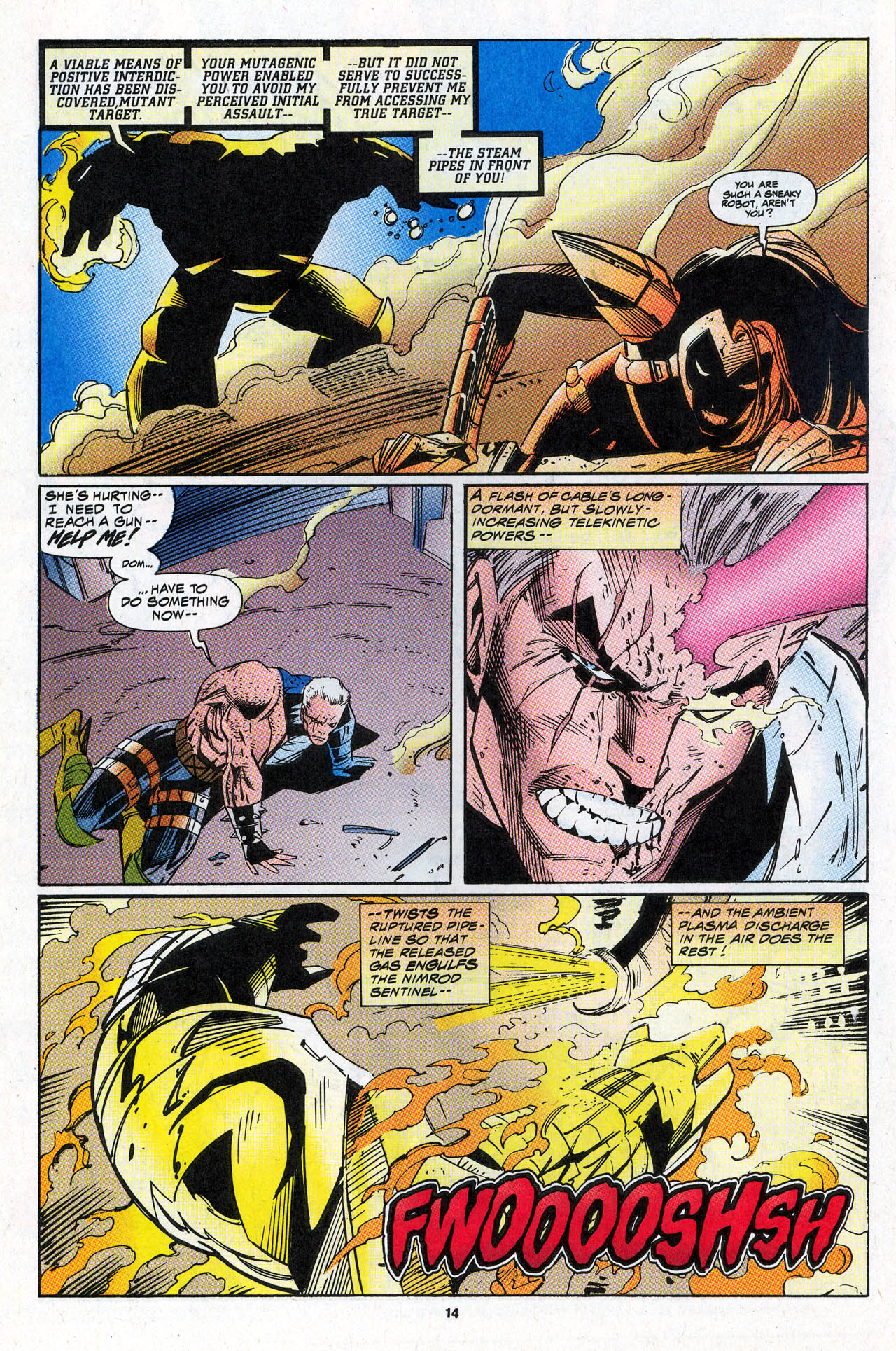 Read online X-Force (1991) comic -  Issue #36 - 14