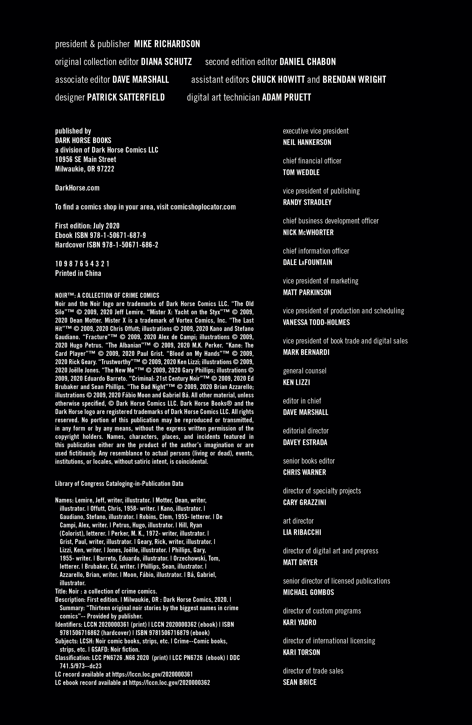 Read online Noir: A Collection of Crime Comics comic -  Issue # TPB - 4