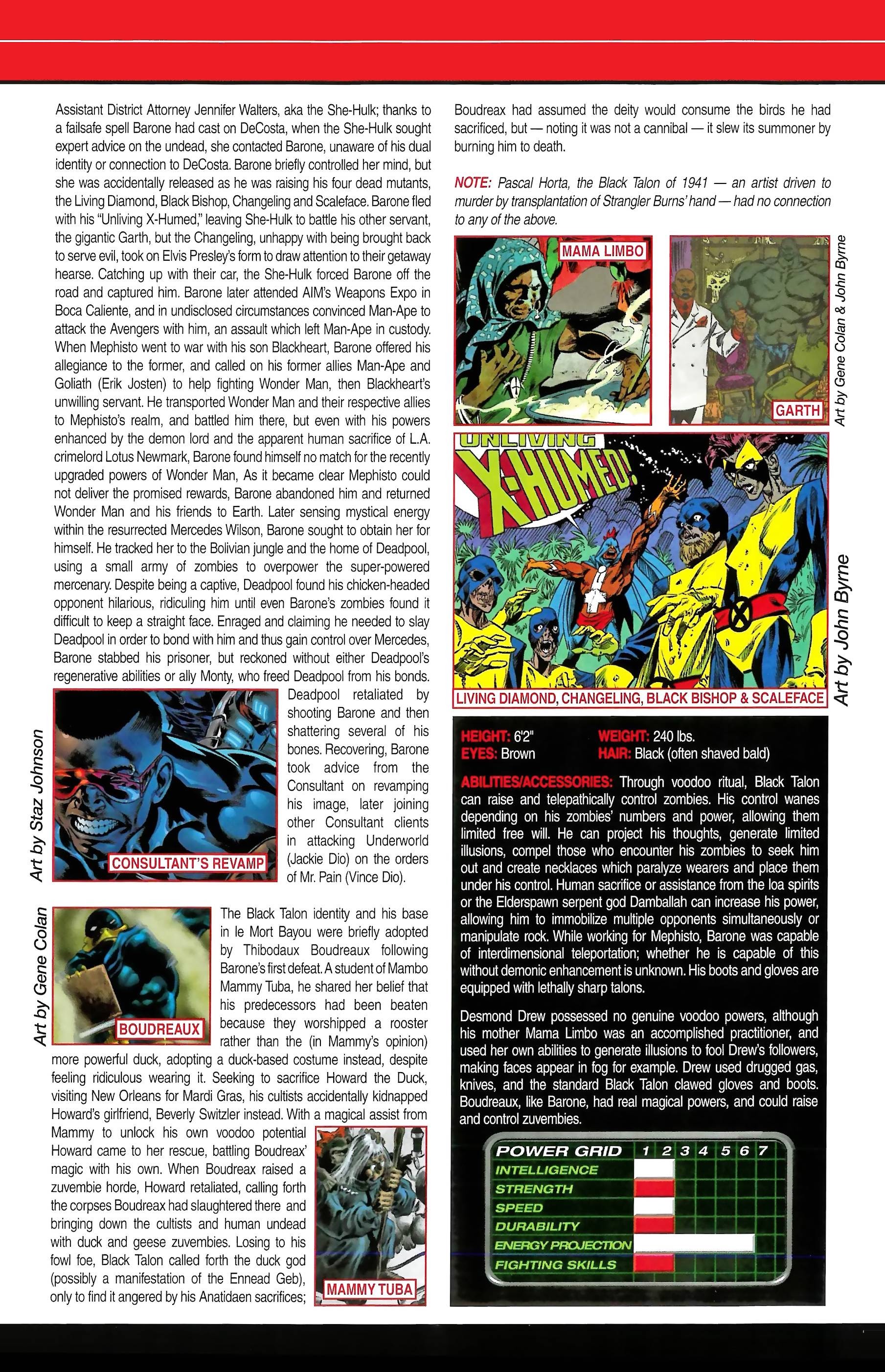 Read online Official Handbook of the Marvel Universe A to Z comic -  Issue # TPB 1 (Part 2) - 125