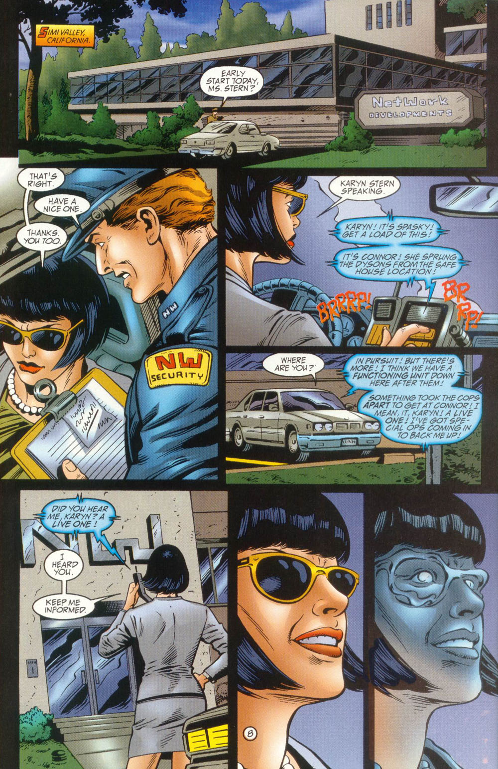 Read online T2: Cybernetic Dawn comic -  Issue #3 - 9