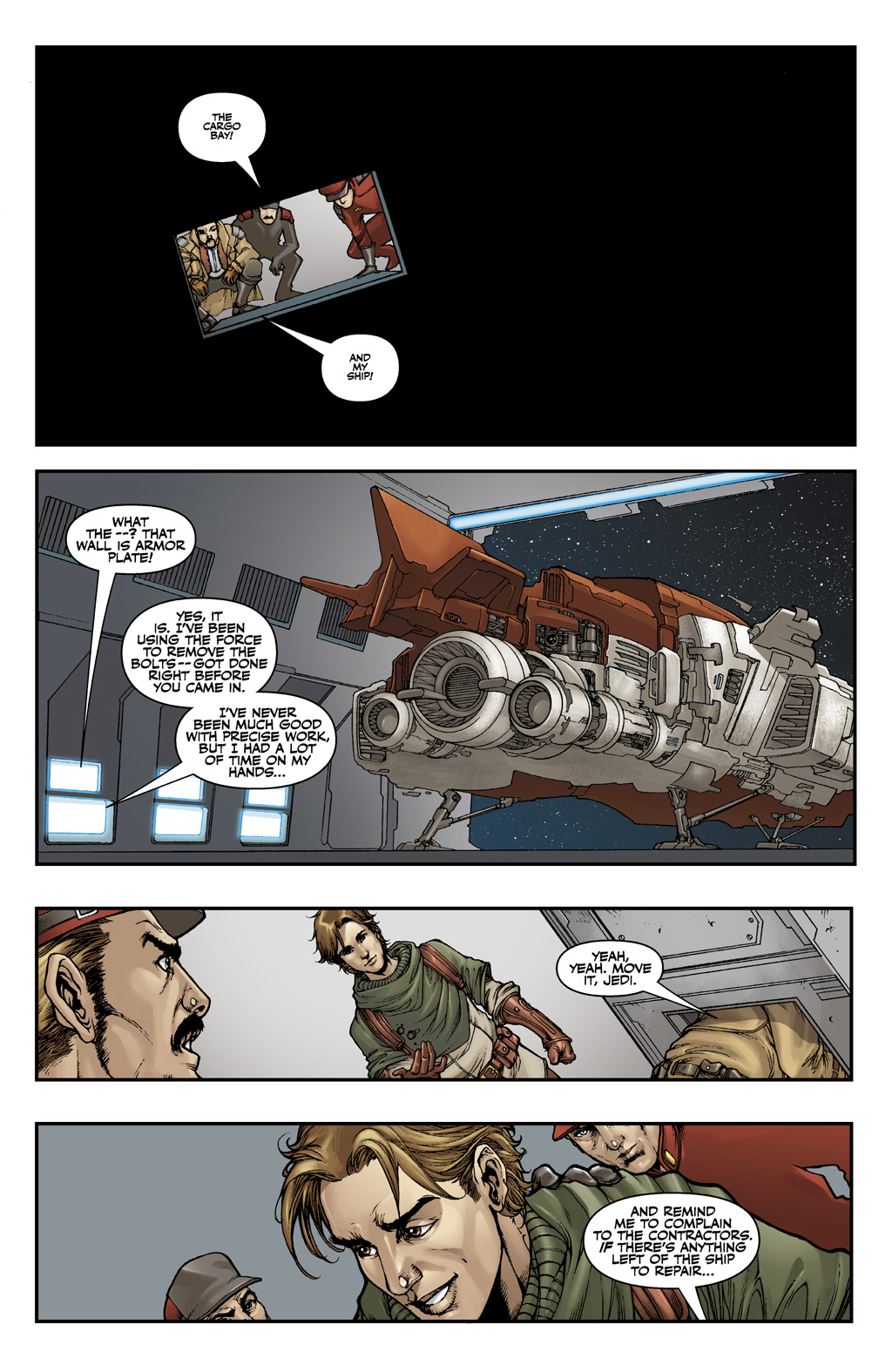 Read online Star Wars: Knights Of The Old Republic comic -  Issue #17 - 17