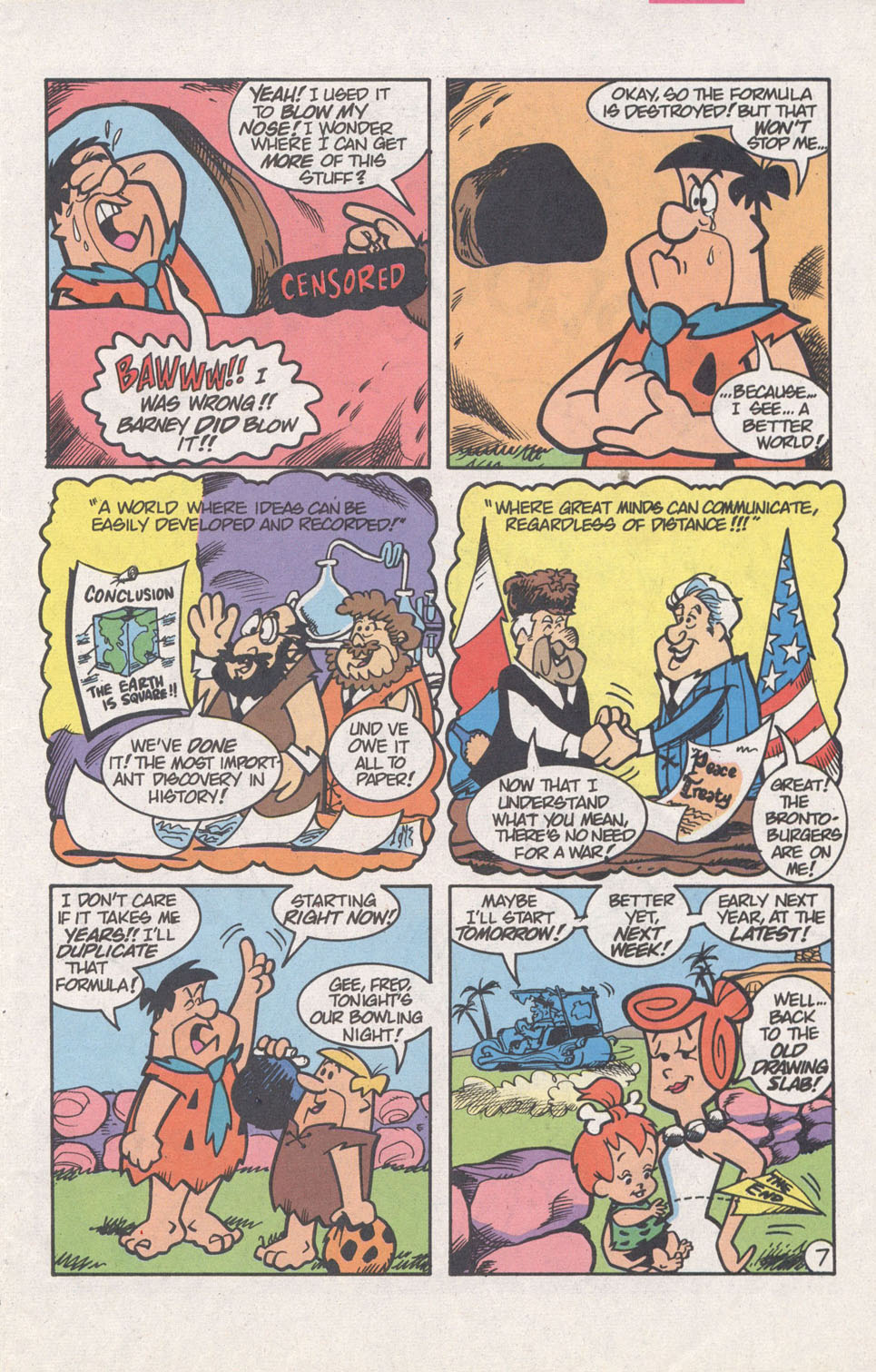 Read online The Flintstones (1995) comic -  Issue #5 - 9