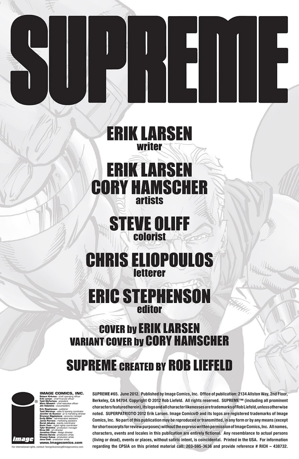 Supreme (2012) issue 65 - Page 2