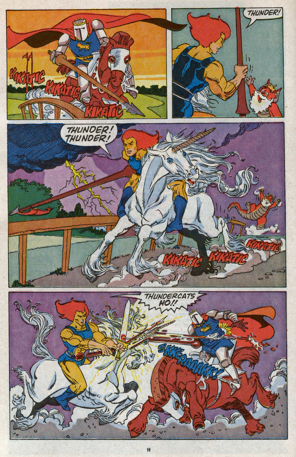 Read online ThunderCats (1985) comic -  Issue #20 - 16