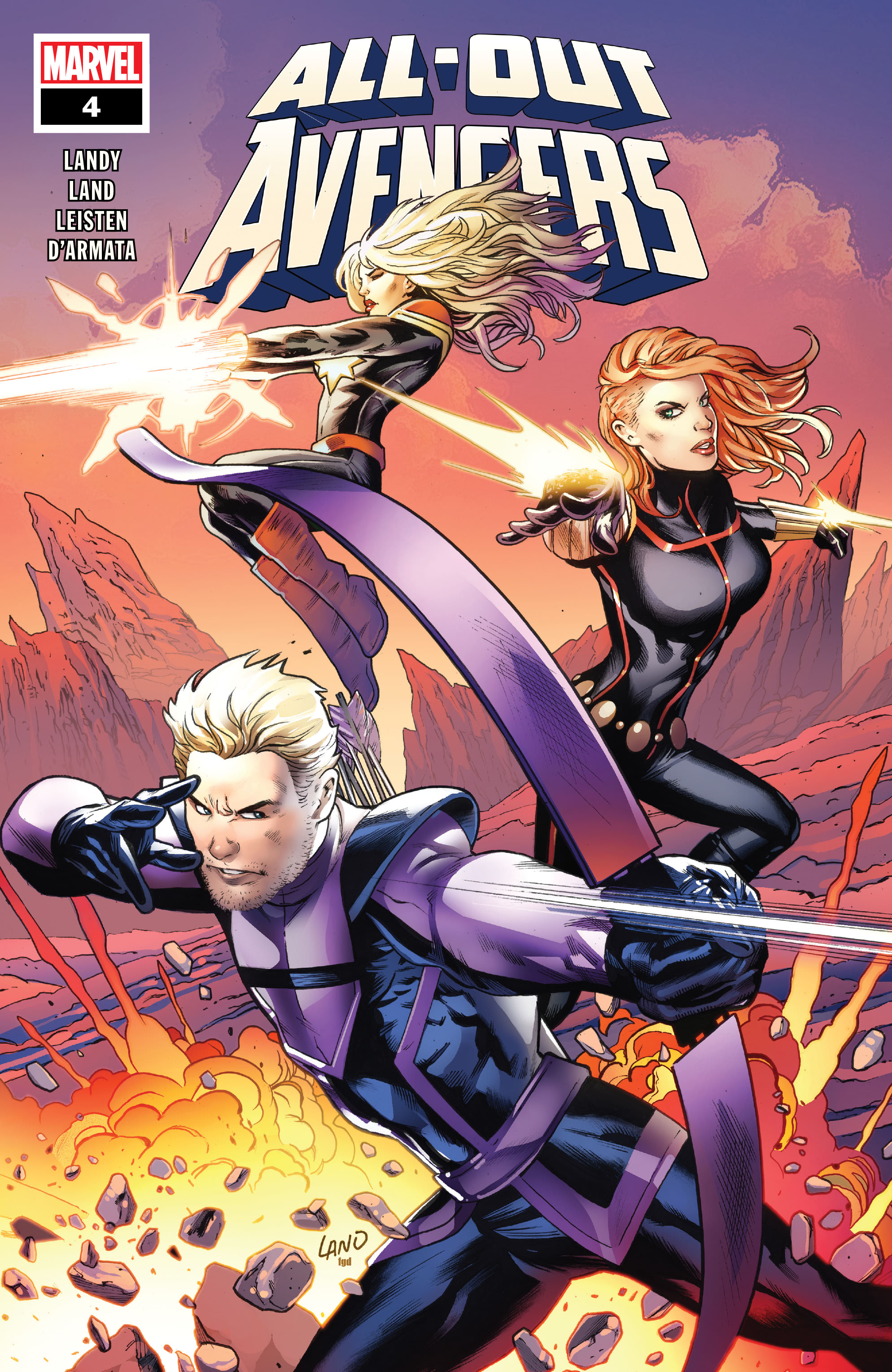 Read online All-Out Avengers comic -  Issue #4 - 1