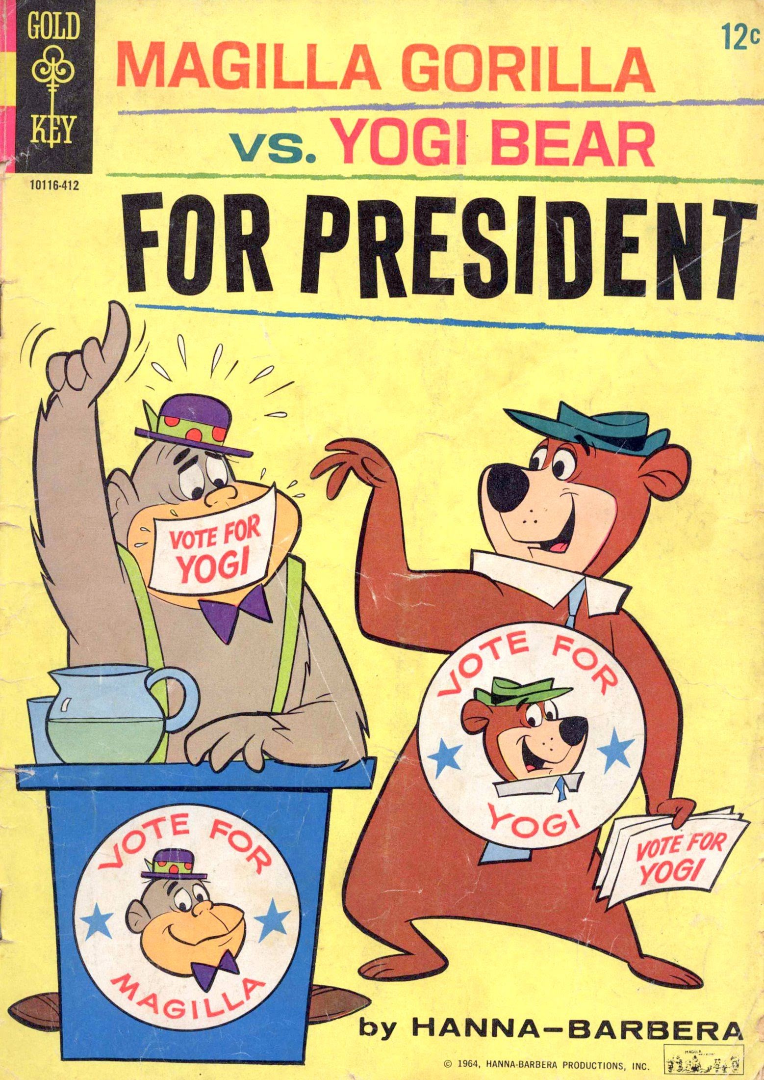 Read online Magilla Gorilla (1964) comic -  Issue #3 - 1