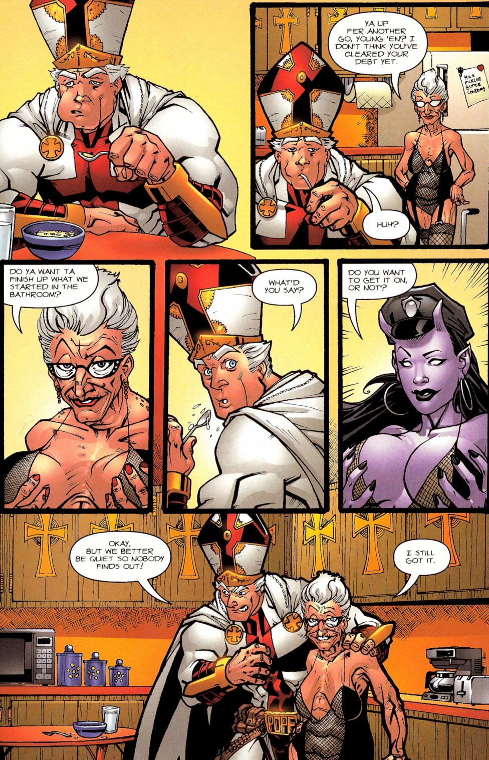 Read online Battle Pope comic -  Issue #9 - 22