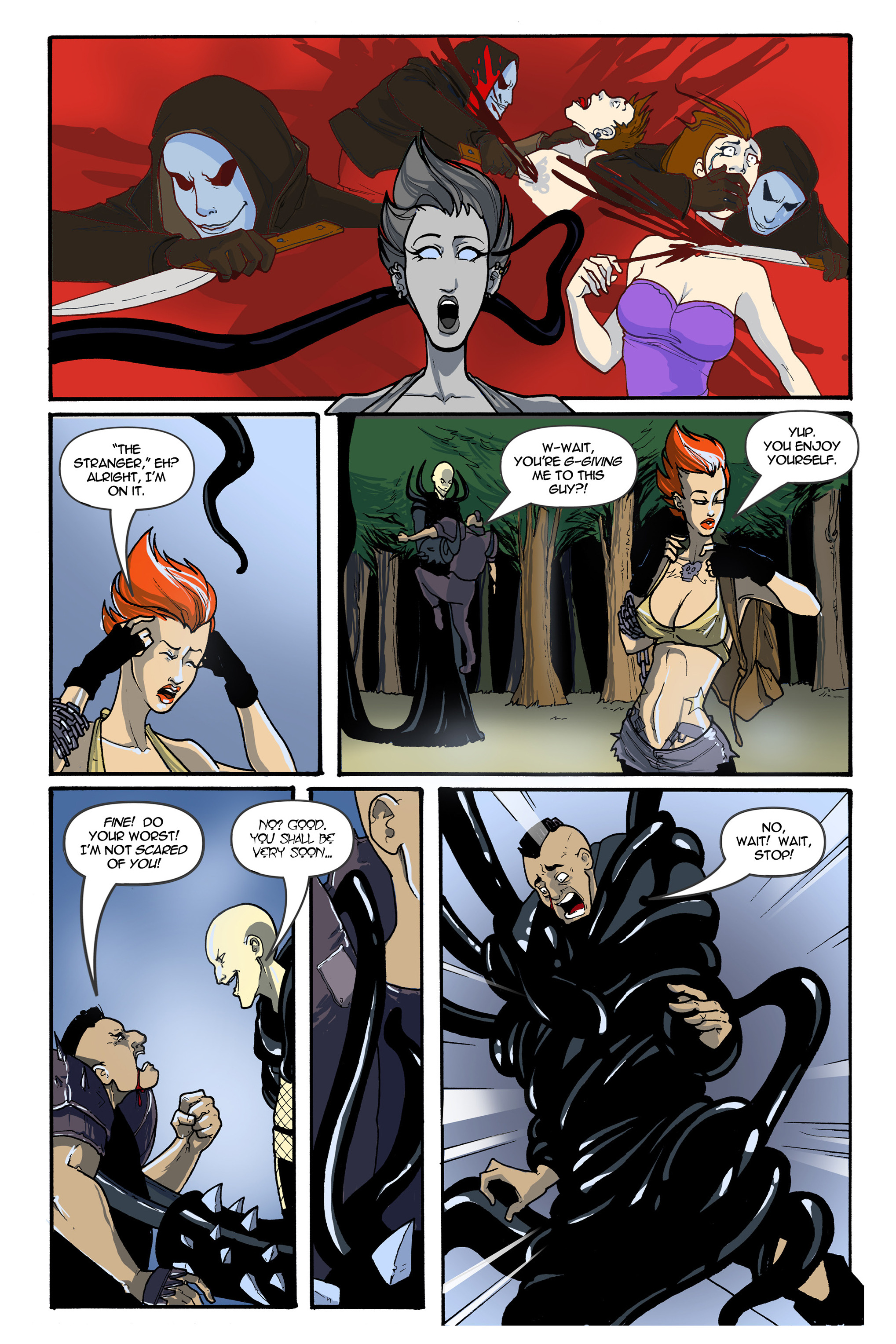 Read online Chaos Campus: Extra Credit comic -  Issue #6 - 27