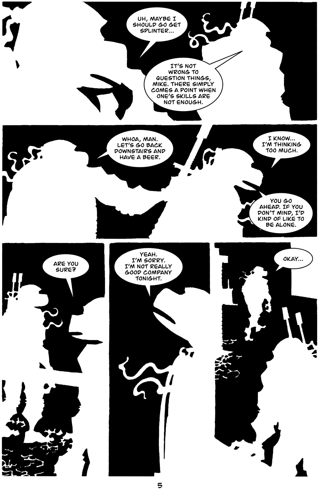 Read online Tales of Leonardo Blind Sight comic -  Issue #1 - 7