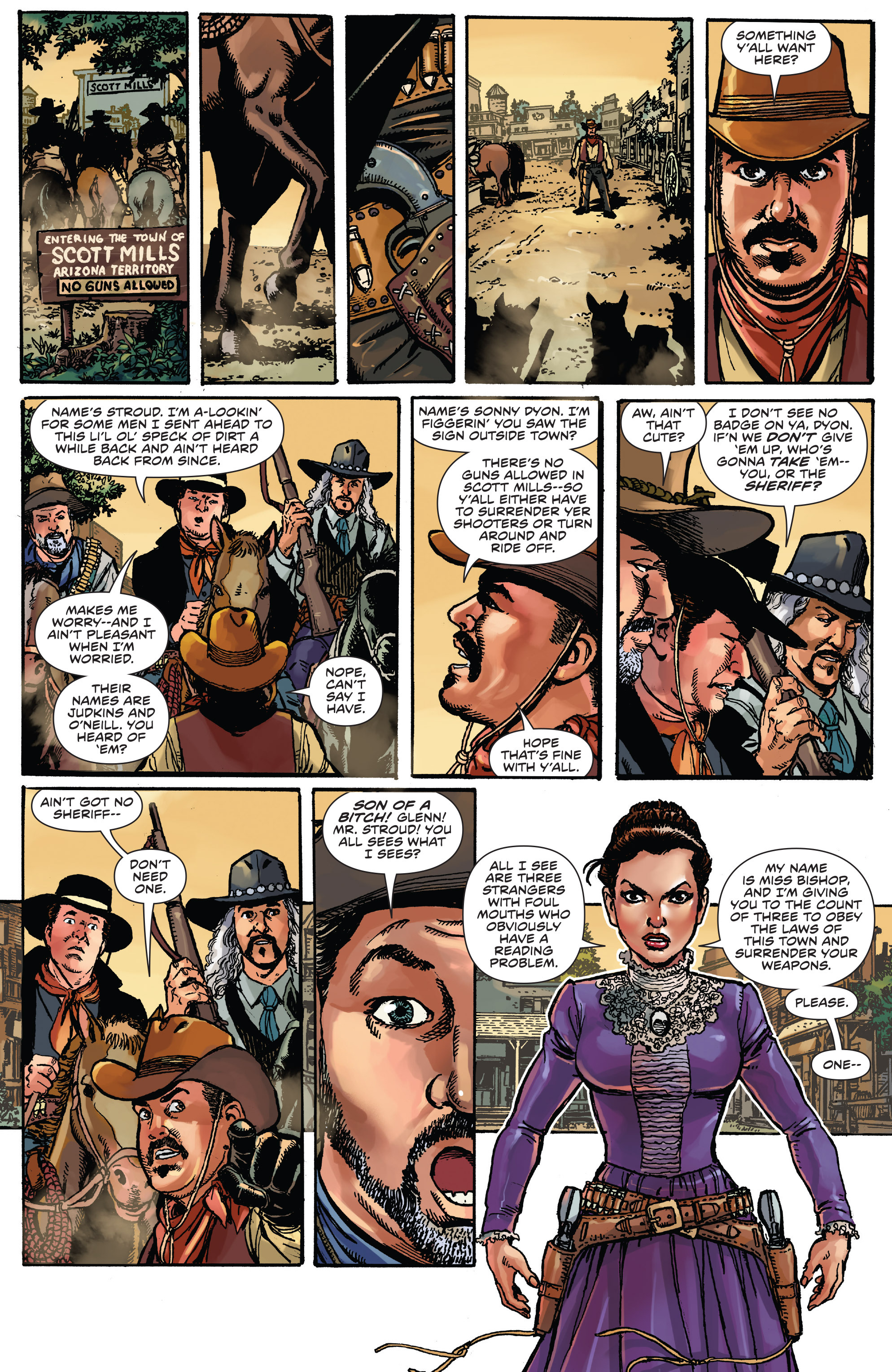 Read online George Pérez's Sirens comic -  Issue #1 - 12