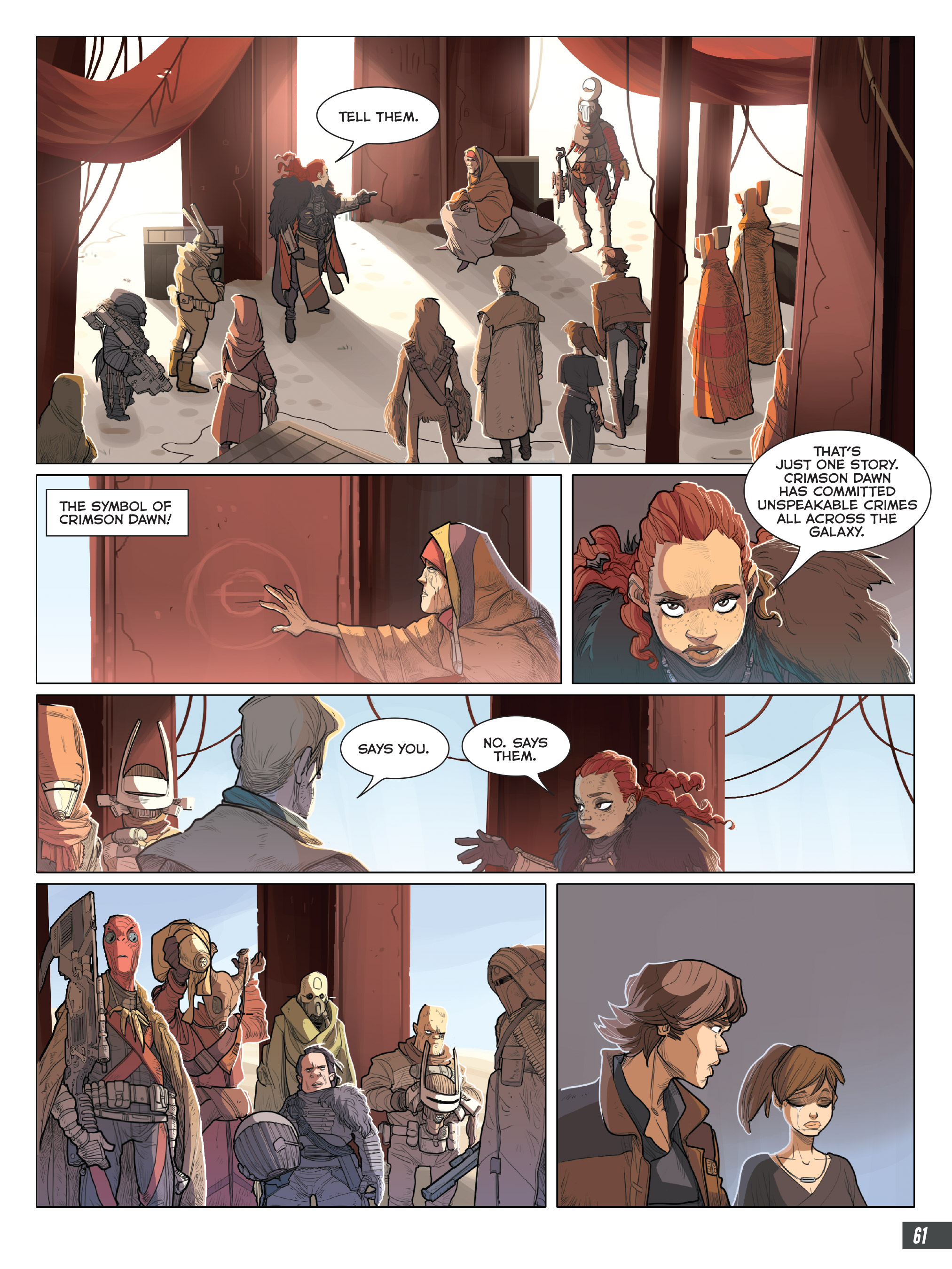 Read online Star Wars: Solo Graphic Novel Adaptation comic -  Issue # TPB - 60