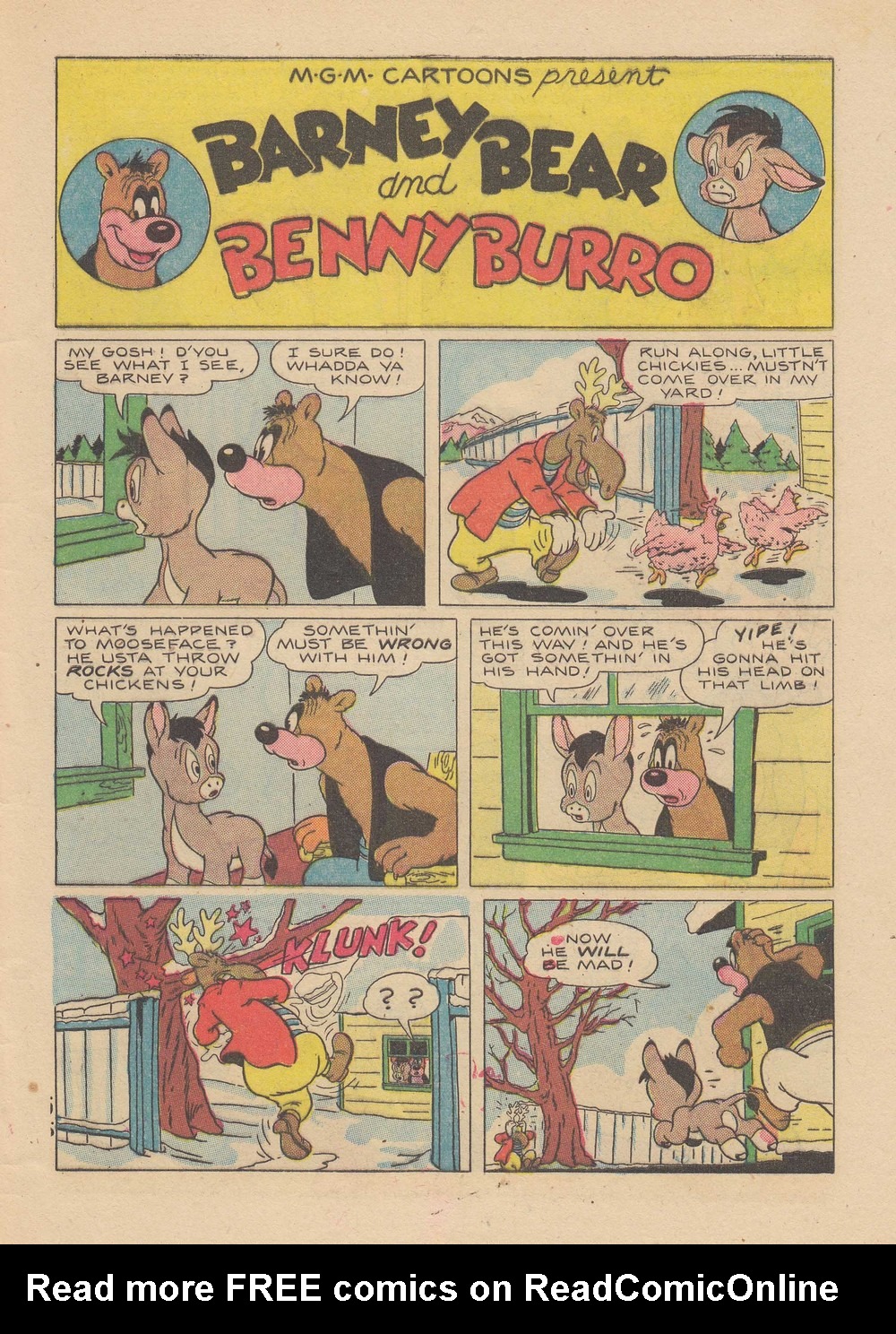 Read online Our Gang with Tom & Jerry comic -  Issue #43 - 43