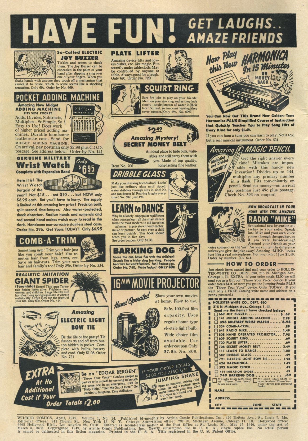 Read online Wilbur Comics comic -  Issue #24 - 2