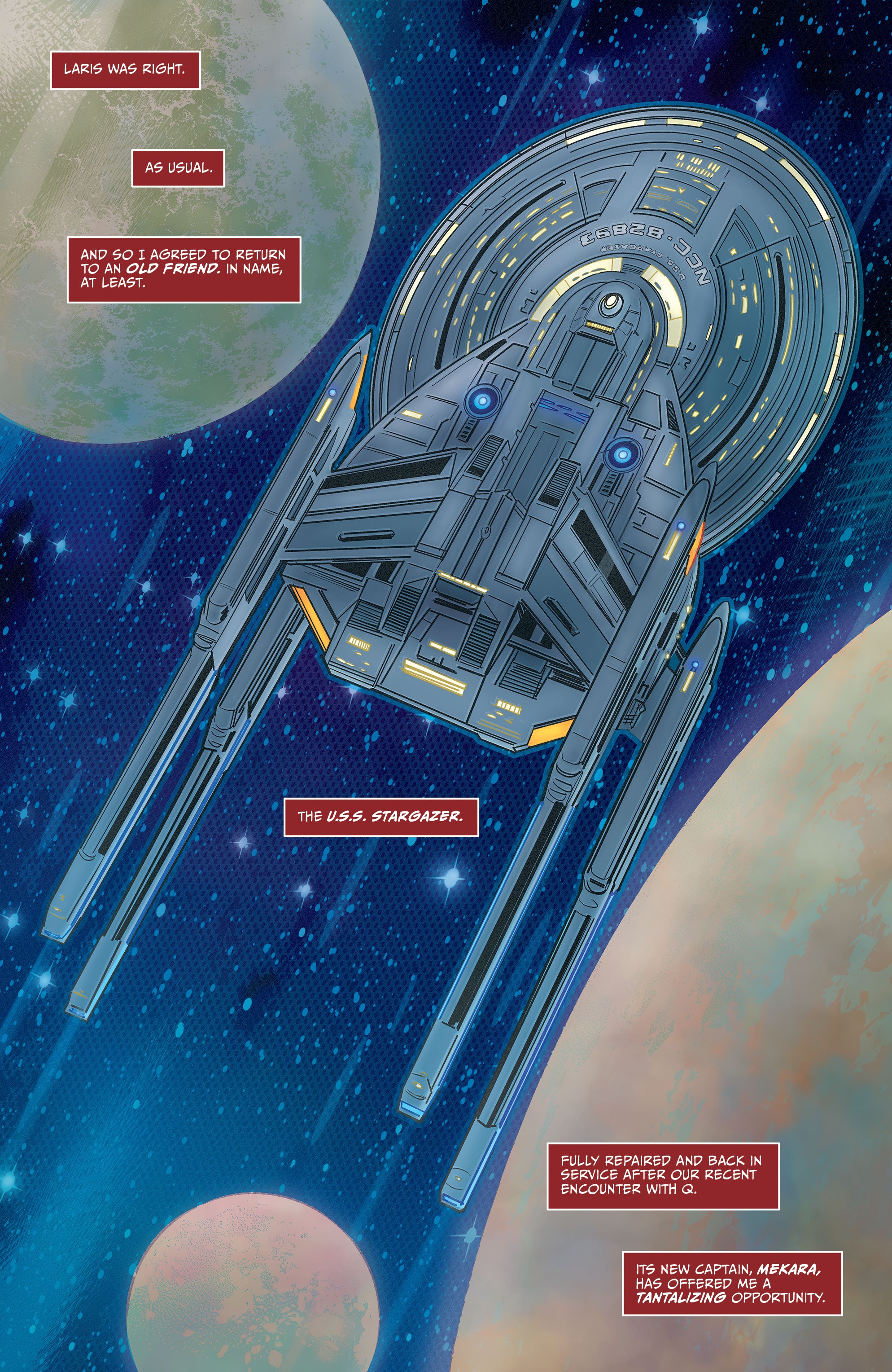Read online Star Trek: Picard: Stargazer comic -  Issue #1 - 11