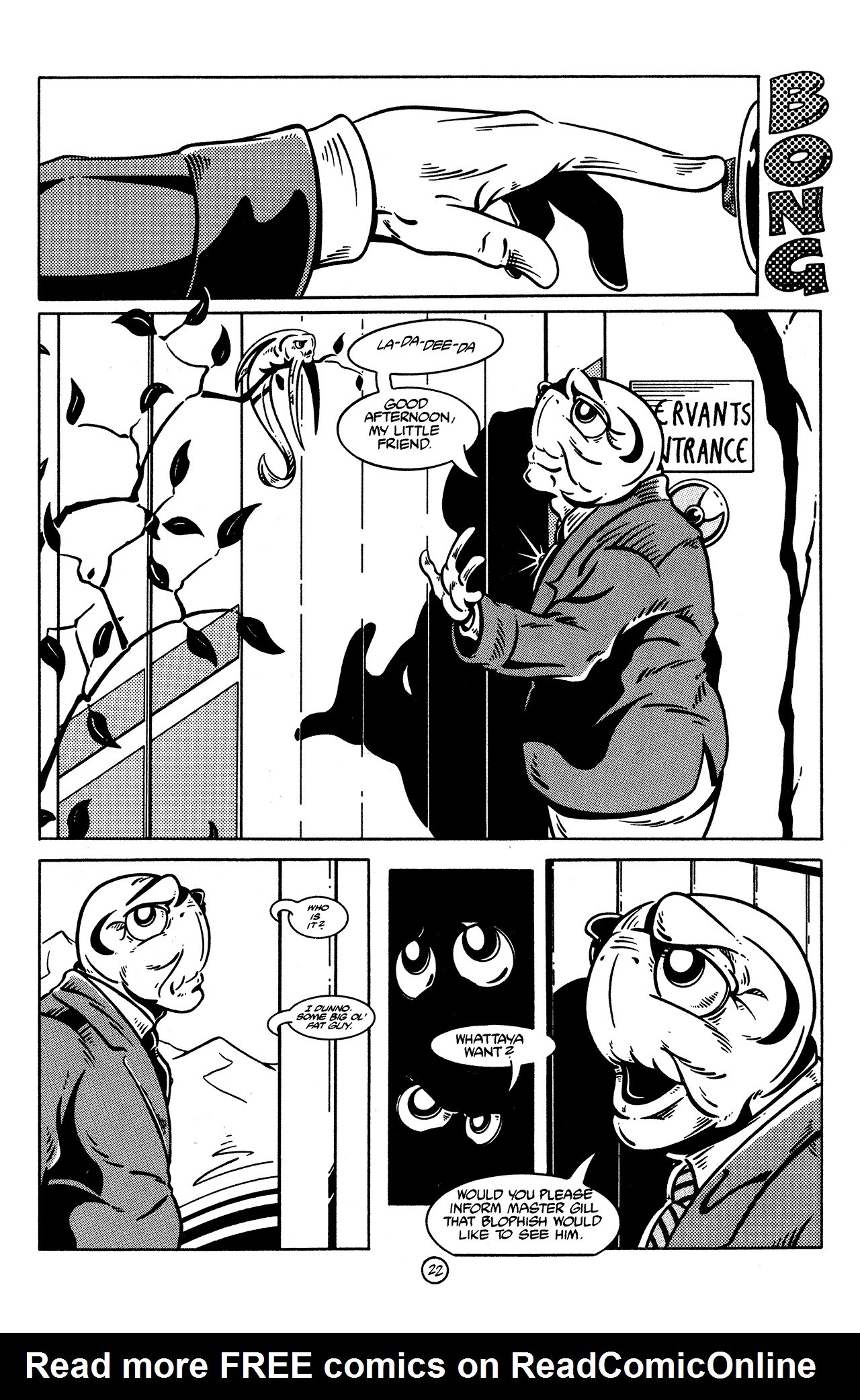 Read online The Fish Police comic -  Issue #22 - 24
