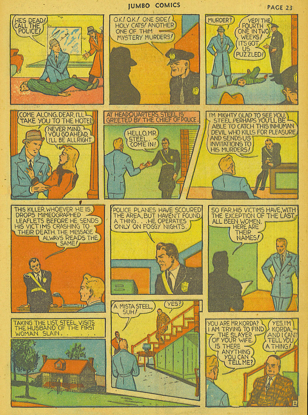 Read online Jumbo Comics comic -  Issue #14 - 25