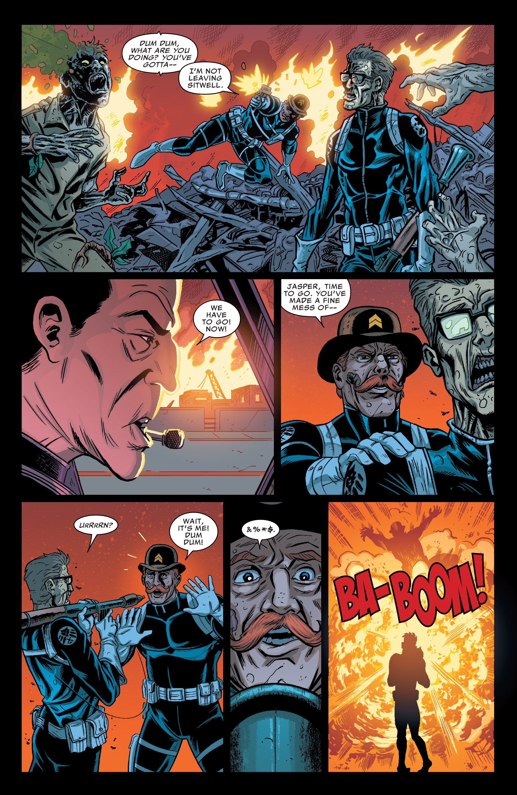 Read online Howling Commandos of S.H.I.E.L.D.: Monster Squad comic -  Issue # TPB - 42