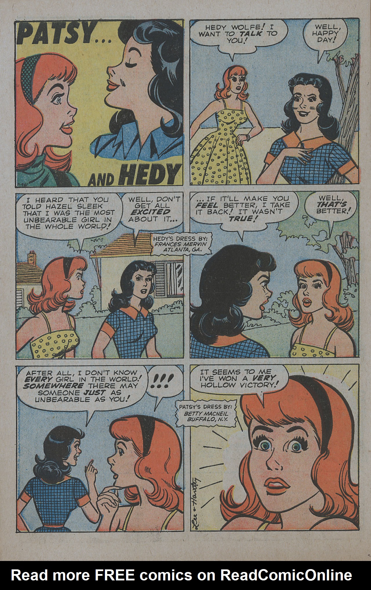 Read online Patsy and Hedy comic -  Issue #67 - 10