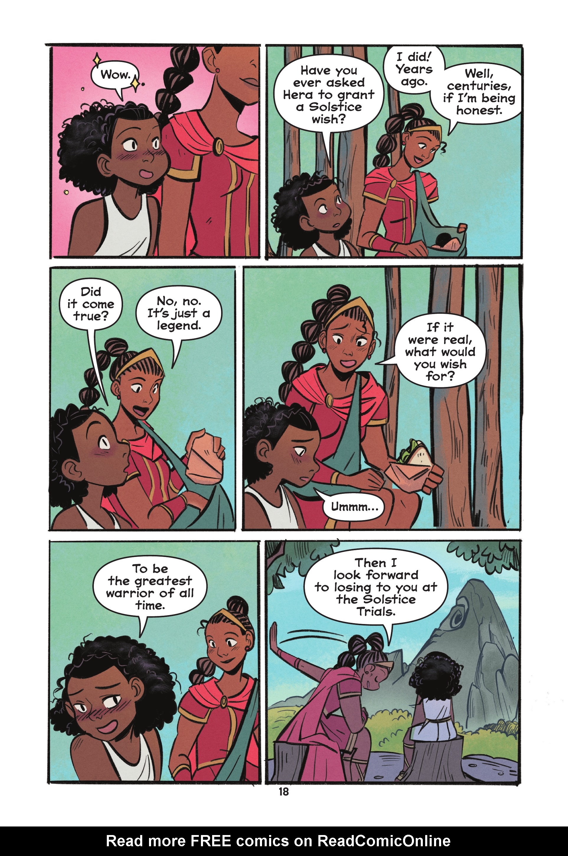 Read online Diana and Nubia: Princesses of the Amazons comic -  Issue # TPB (Part 1) - 16