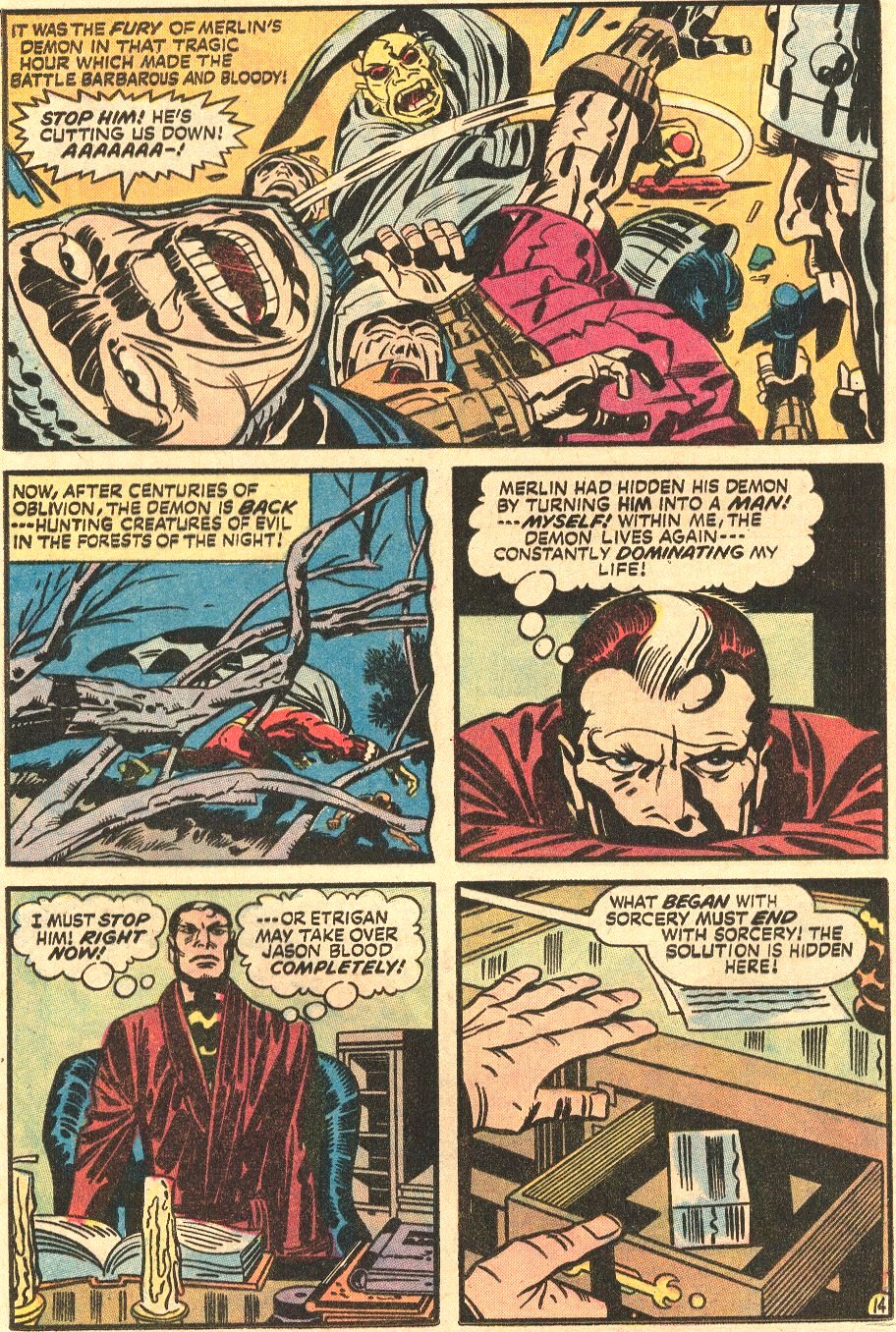 Read online The Demon (1972) comic -  Issue #8 - 14