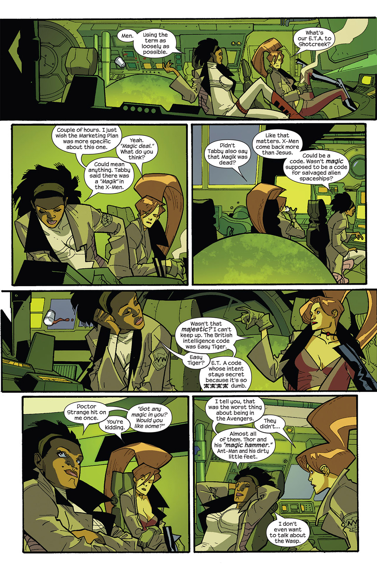 Read online Nextwave: Agents Of H.A.T.E. comic -  Issue #7 - 8