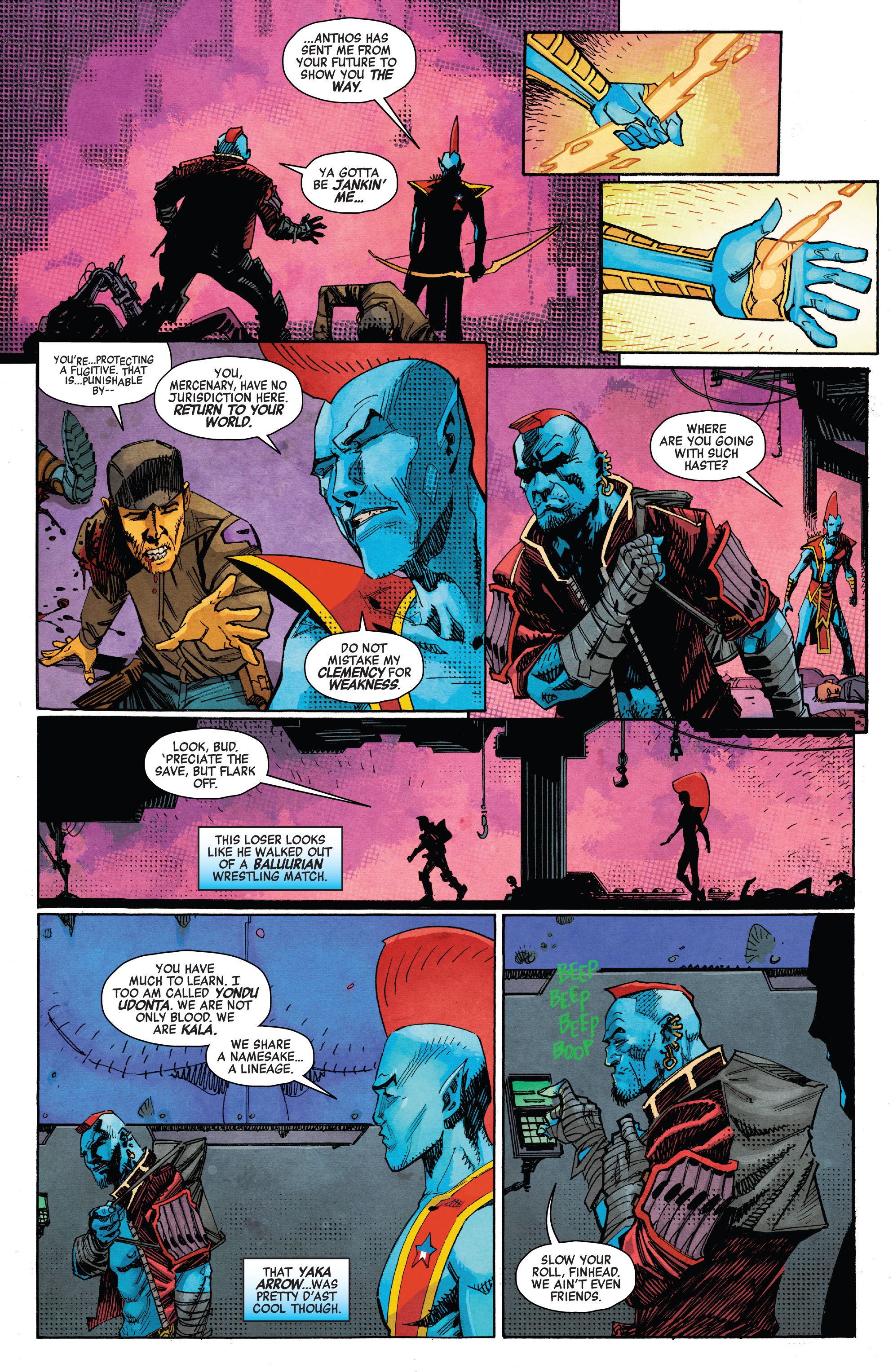Read online Yondu comic -  Issue #1 - 17