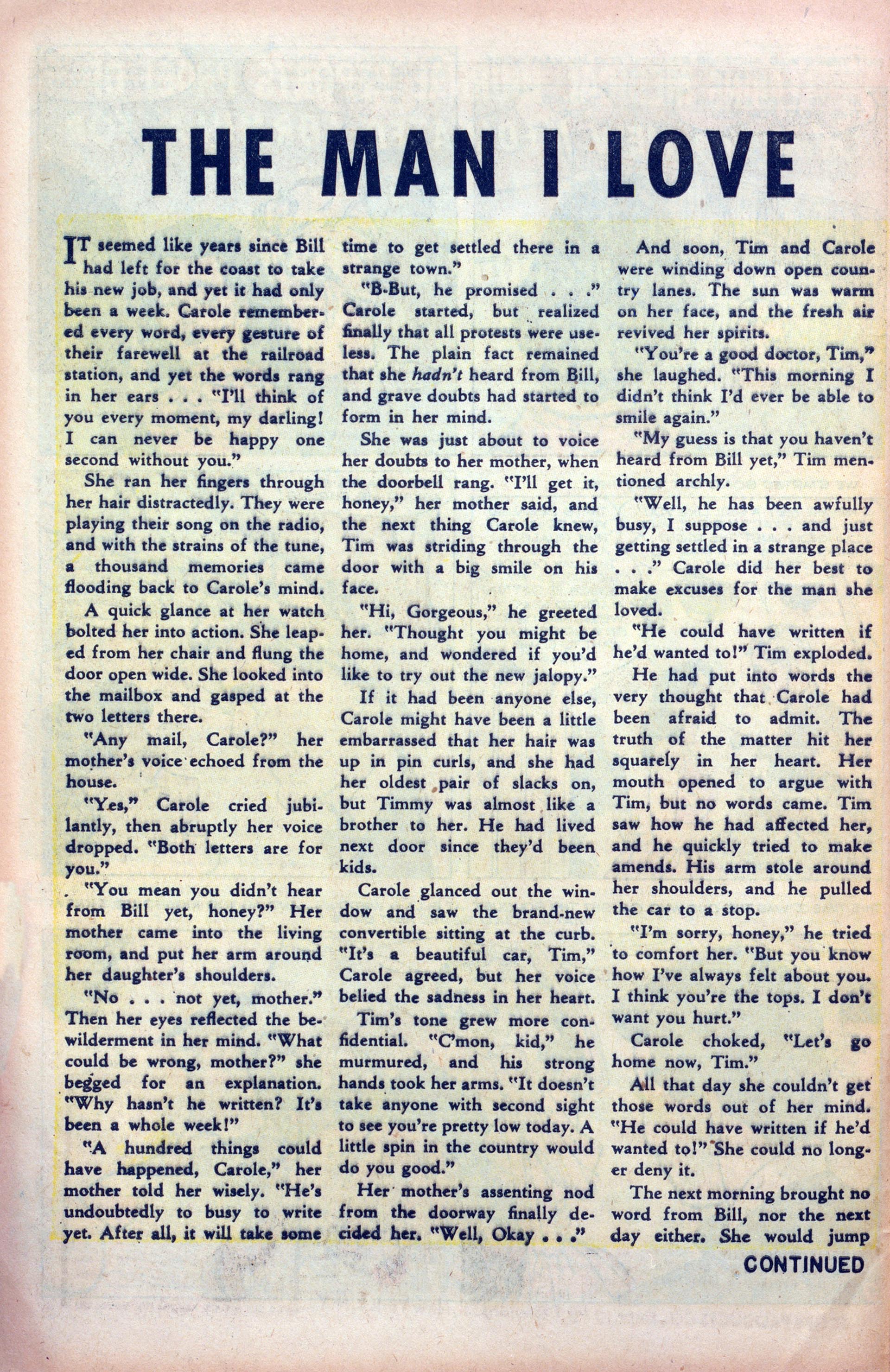 Read online Love Romances comic -  Issue #77 - 8