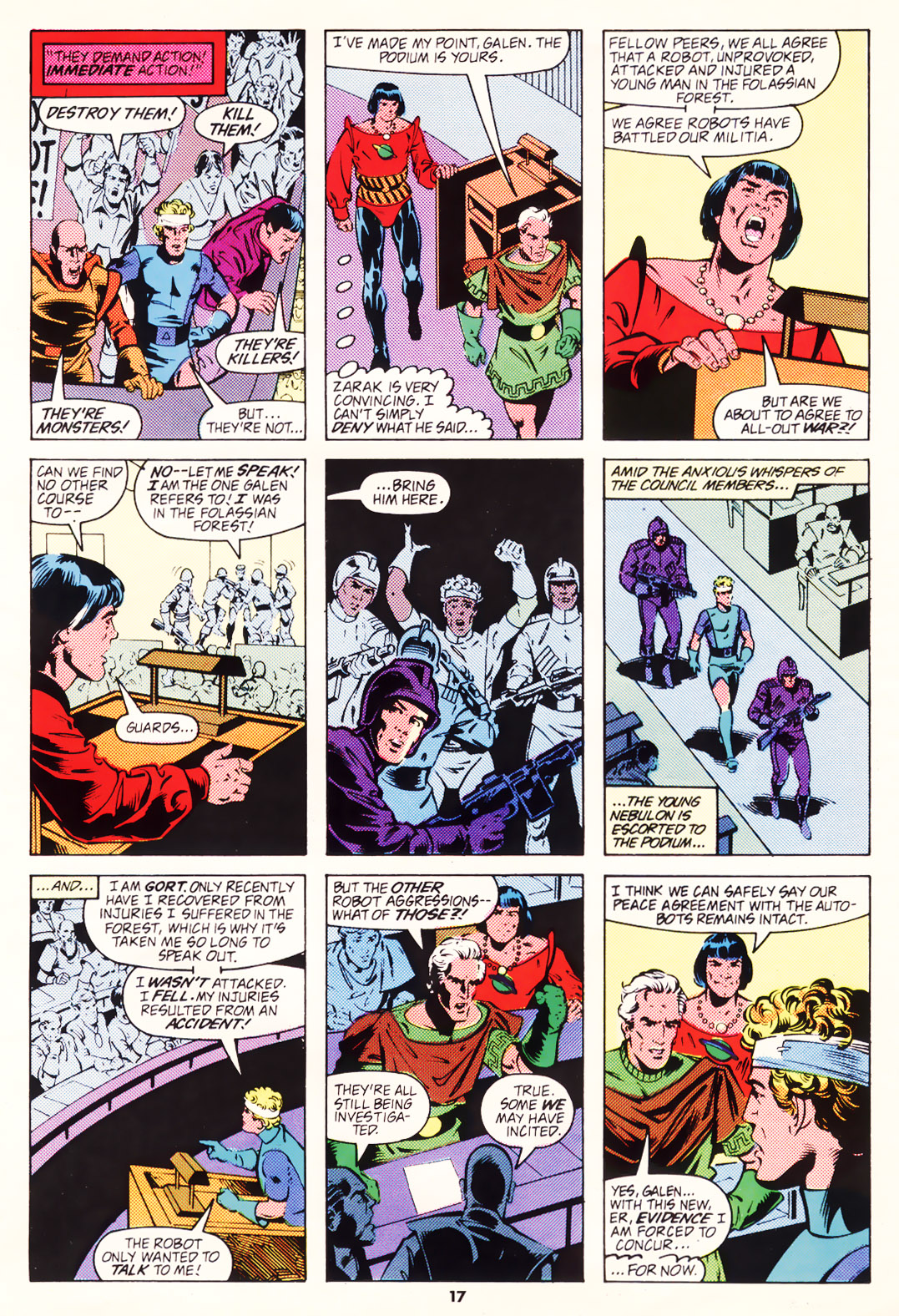 Read online The Transformers (UK) comic -  Issue #135 - 16
