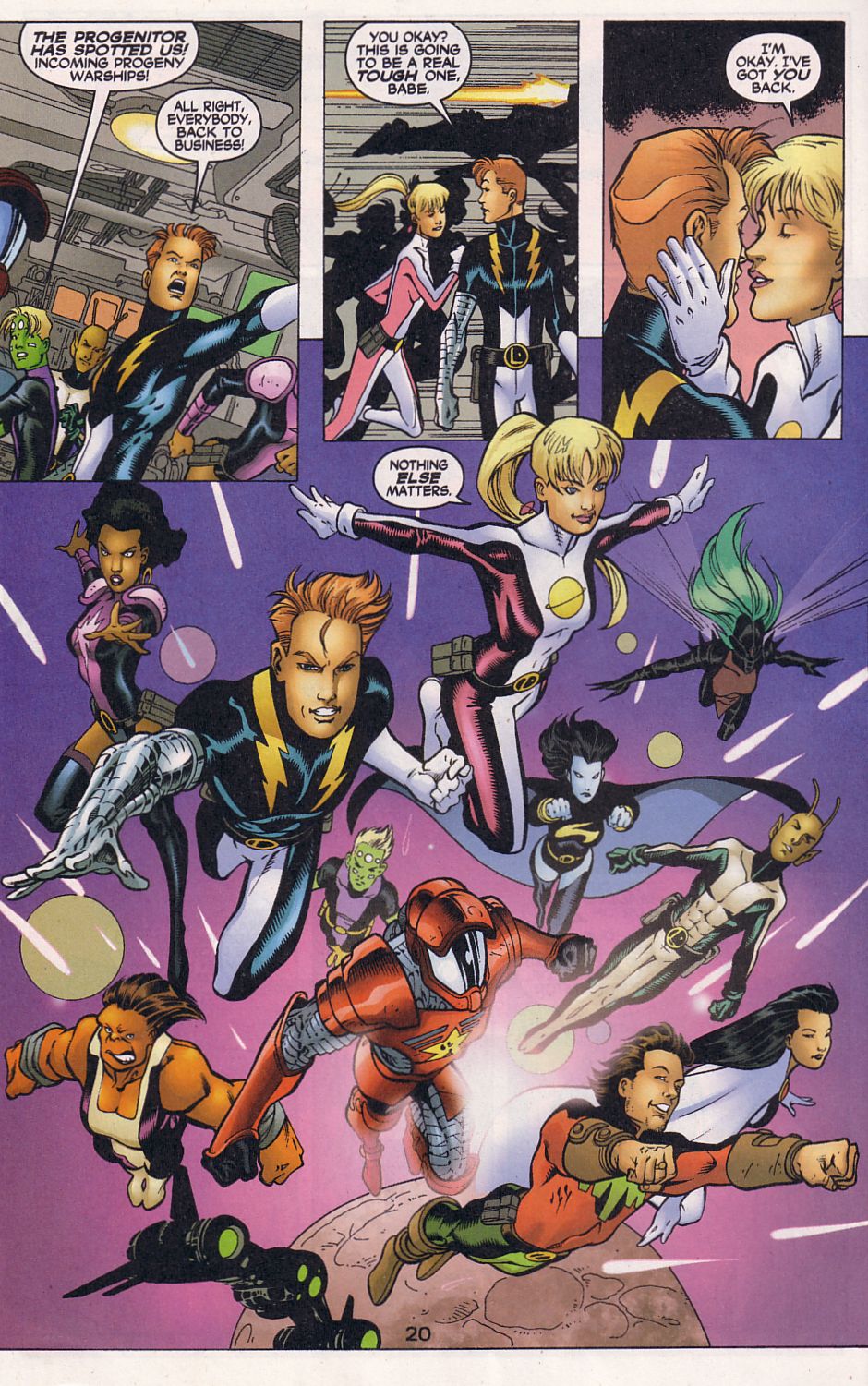 Read online The Legion comic -  Issue #20 - 21